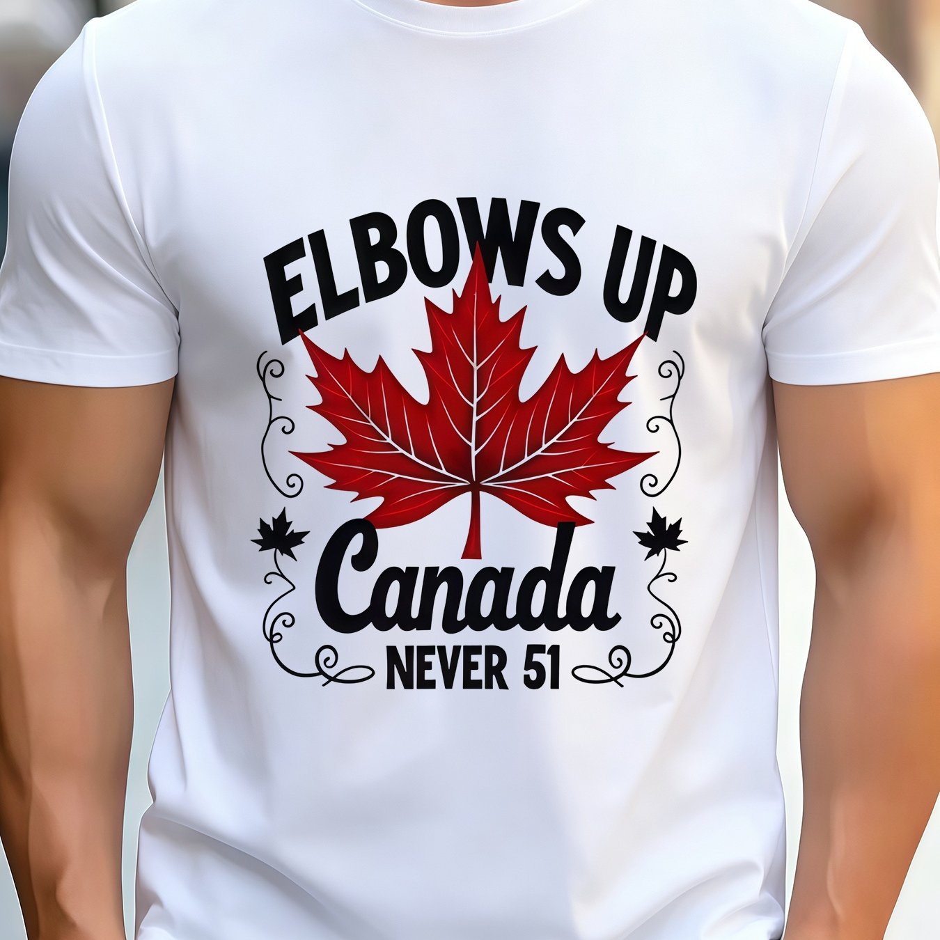 TEMU T-shirt pour homme - T-shirt feuille d'érable canadienne - Imprimé feuille d'érable , design Canada, doux et respirant, col rond, décontracté,