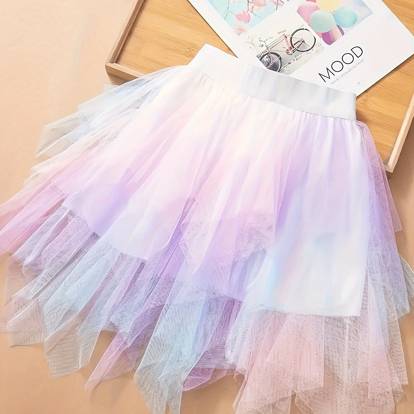 Jupe Tutu en Tulle pour Filles Jupe Tutu Rétro pour Enfants des Années 80  Costume de Fête d'halloween de Noël et de Vacances (Jaune) : : Mode