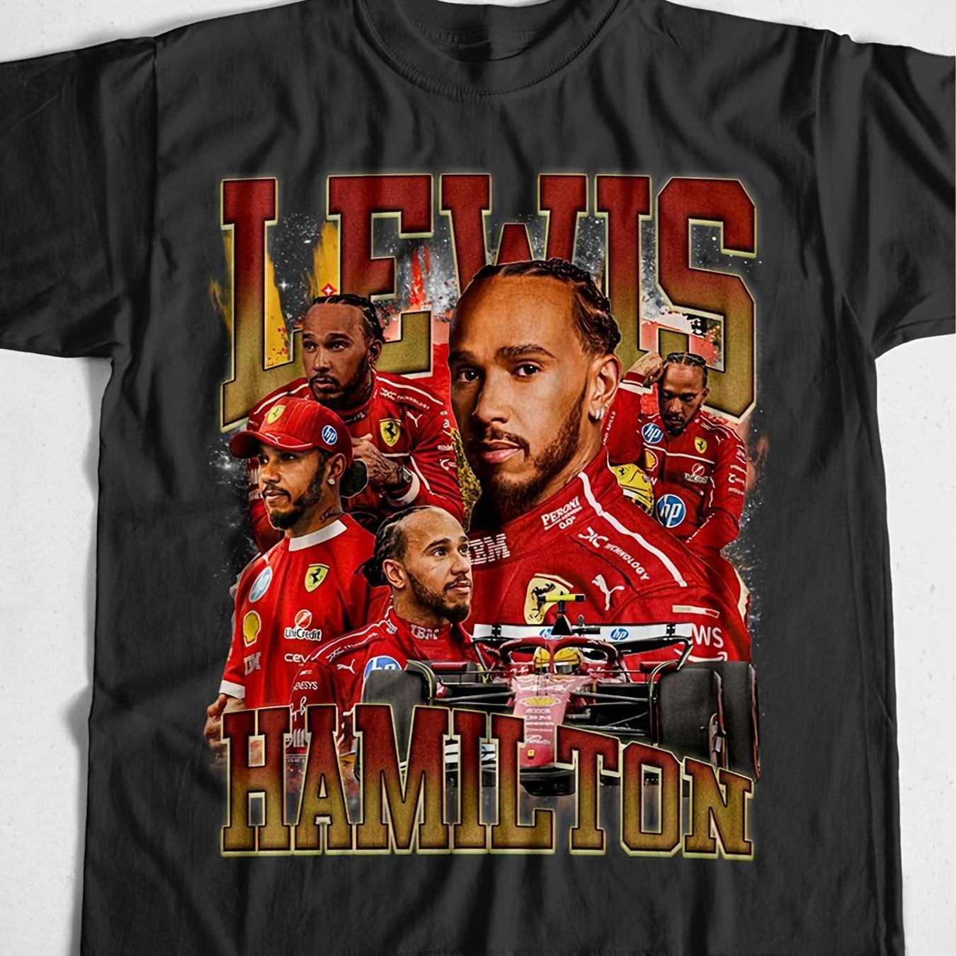 Ha Fan T Shirt Racing Apparel Vintage Bootleg Casual Crew Neck Stretch Fabric Print For Lovers And Car Enthusiasts