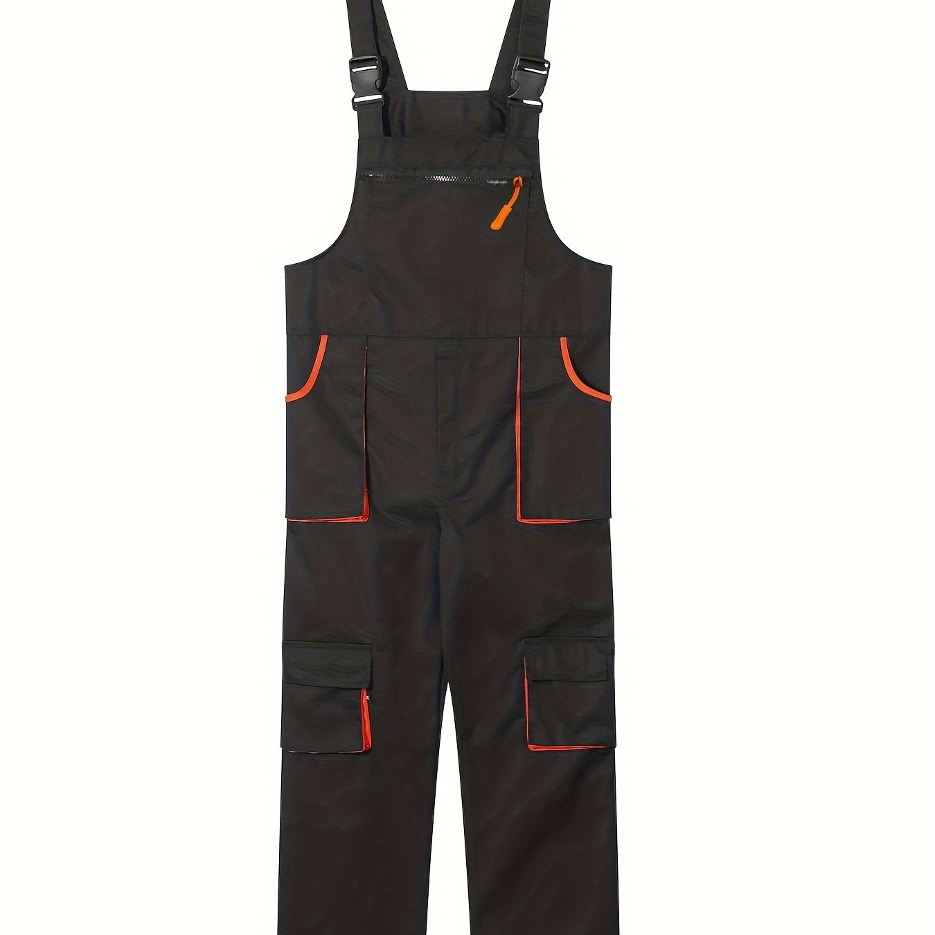 TEMU Men's Comfy Durable Work Overalls With Multi Pockets, Casual Jumpsuit For Outdoor Working