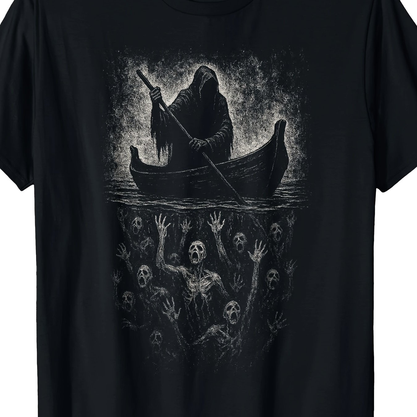 TEMU Charon The Ferryman Of The Underworld T-shirt, Plus Size