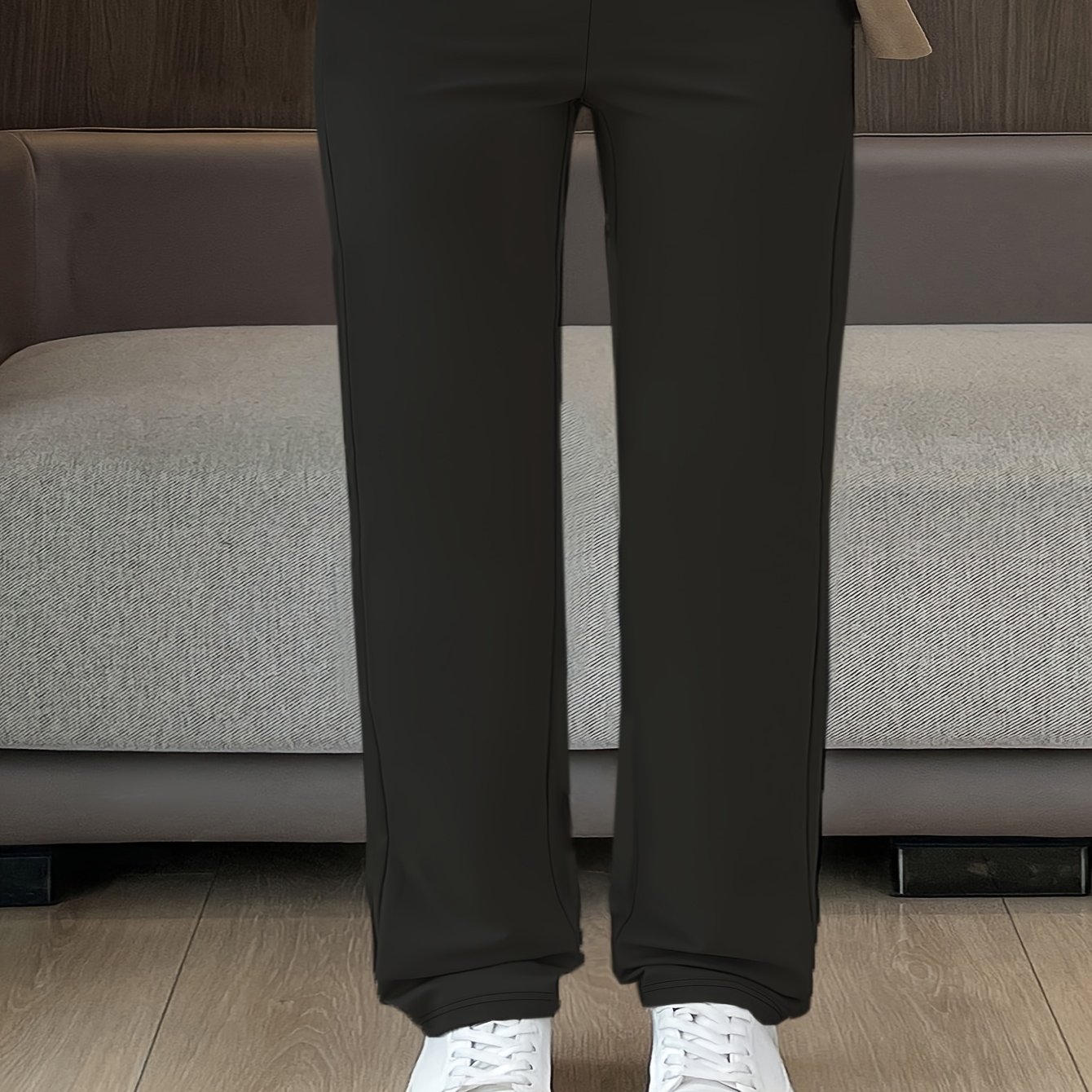 Plus Size, Extended Plus-size Stretch Straight-leg Pants