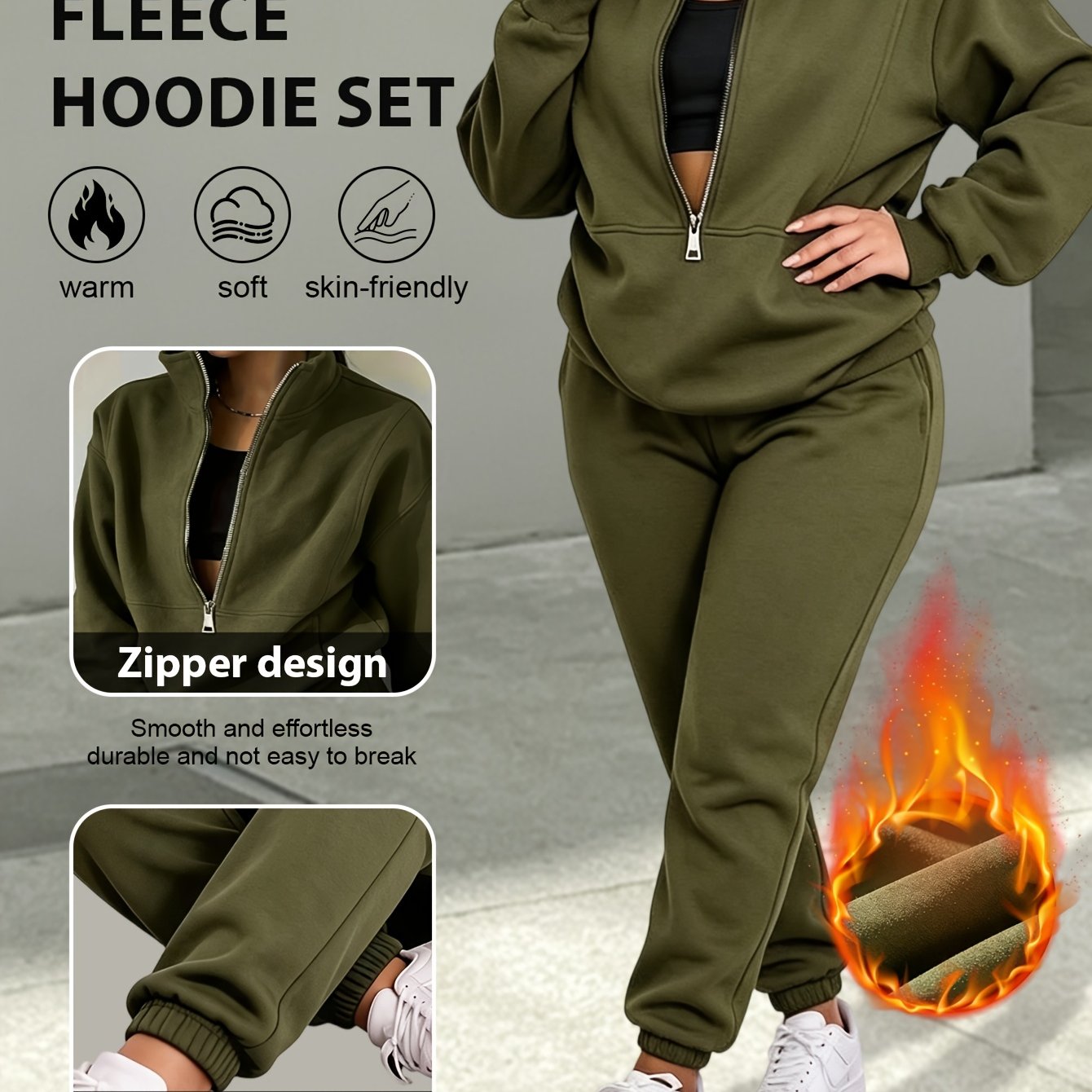 TEMU Ensemble 2 pièces : Haut et Pantalon, Ensemble décontracté pull pour femme grande taille, Haut pull avec pantalon ample, Tailles 0XL-4XL, Coupe