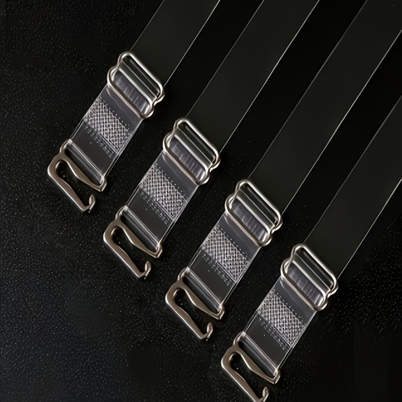 TEMU 6 Pairs Of Transparent Shoulder Straps, Invisible Adjustable Bra Straps, Women's Underwear And Underwear Accessories