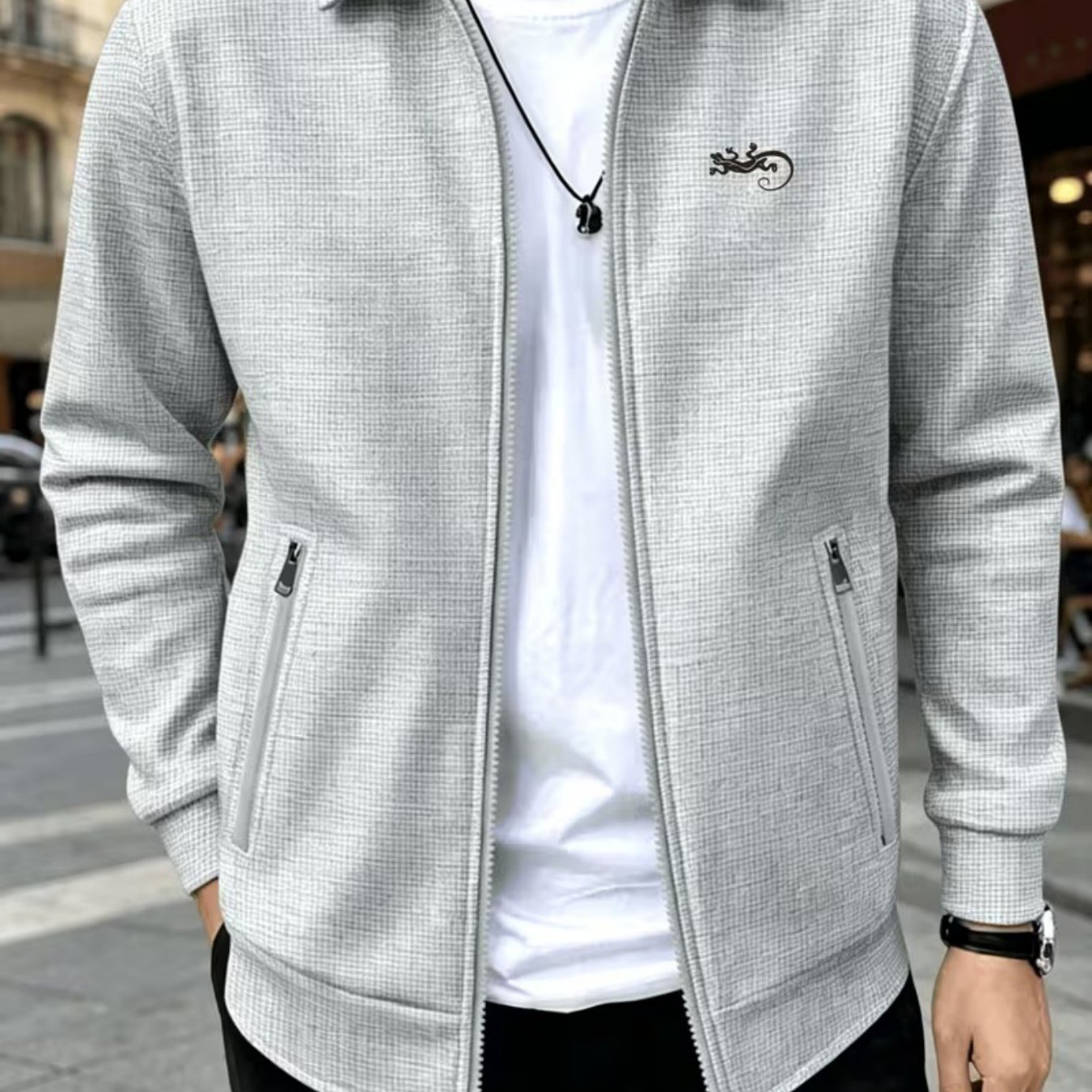 TEMU Men's Lightweight Sports Jacket