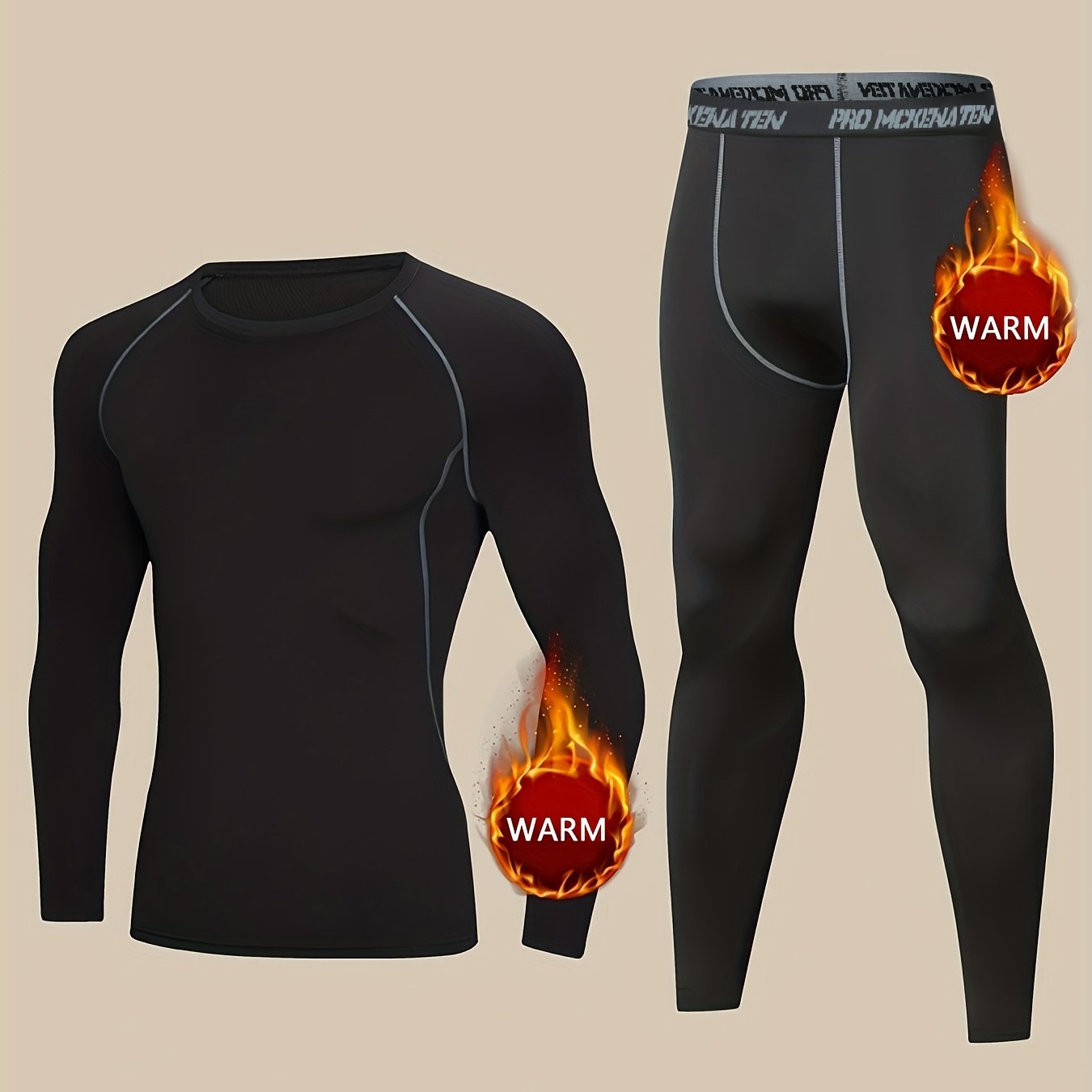 TEMU Fleece Elite Lichaamsvormende Outfit Set, Herfst/Winter Must-haves
