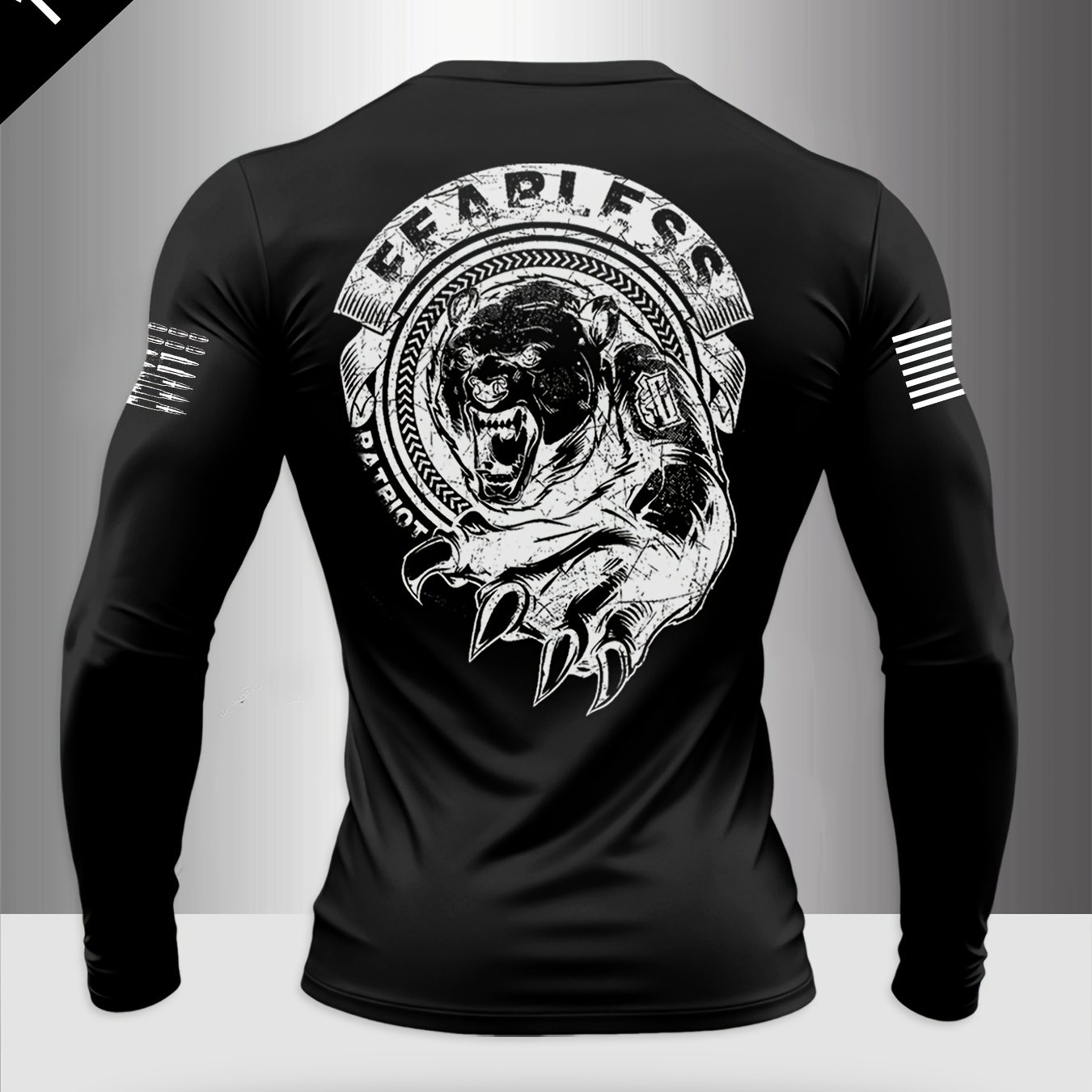 TEMU Men's Spring Autumn Long Sleeve T-shirt, Trendy Print , Comfortable And Breathable Fabric, Suitable For Outdoor Sports Casual Long Sleeve Top