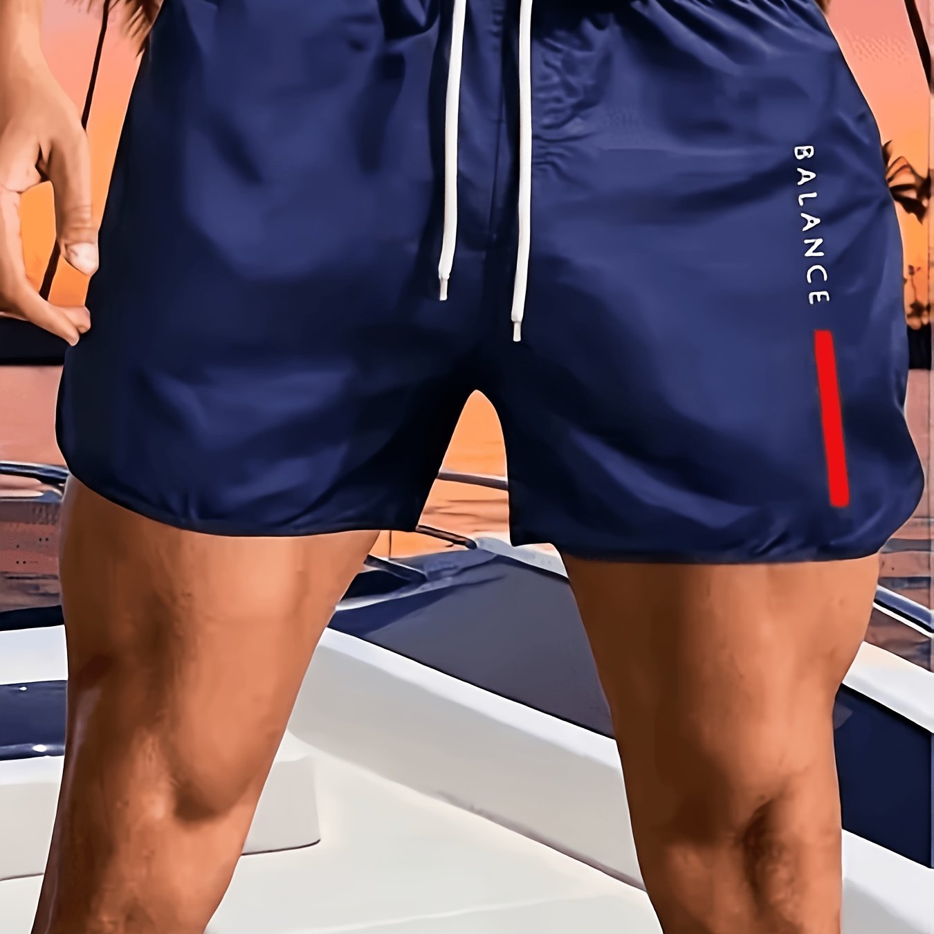 TEMU [printeddesin -not Textured] New Shorts, Men's Beach Shorts, Men's Summer Beach Fashion Casual Pants, Lightweight Surfing, Swimming, Fitness