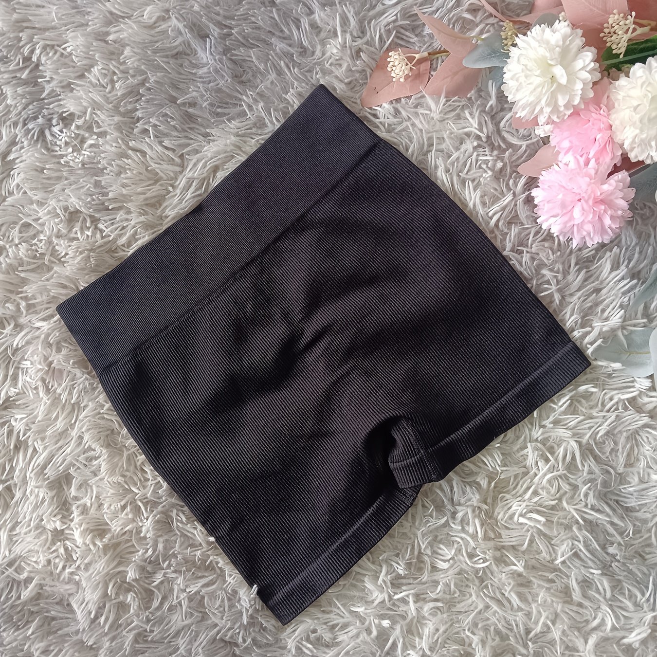 E-shop Einzelpackung, Nahtlose Yoga Shorts für Damen, Fitness Leggings, Feuchtigkeitstransportierend, Atmungsaktiv, Elastisch, Sportshorts, Basislayer,