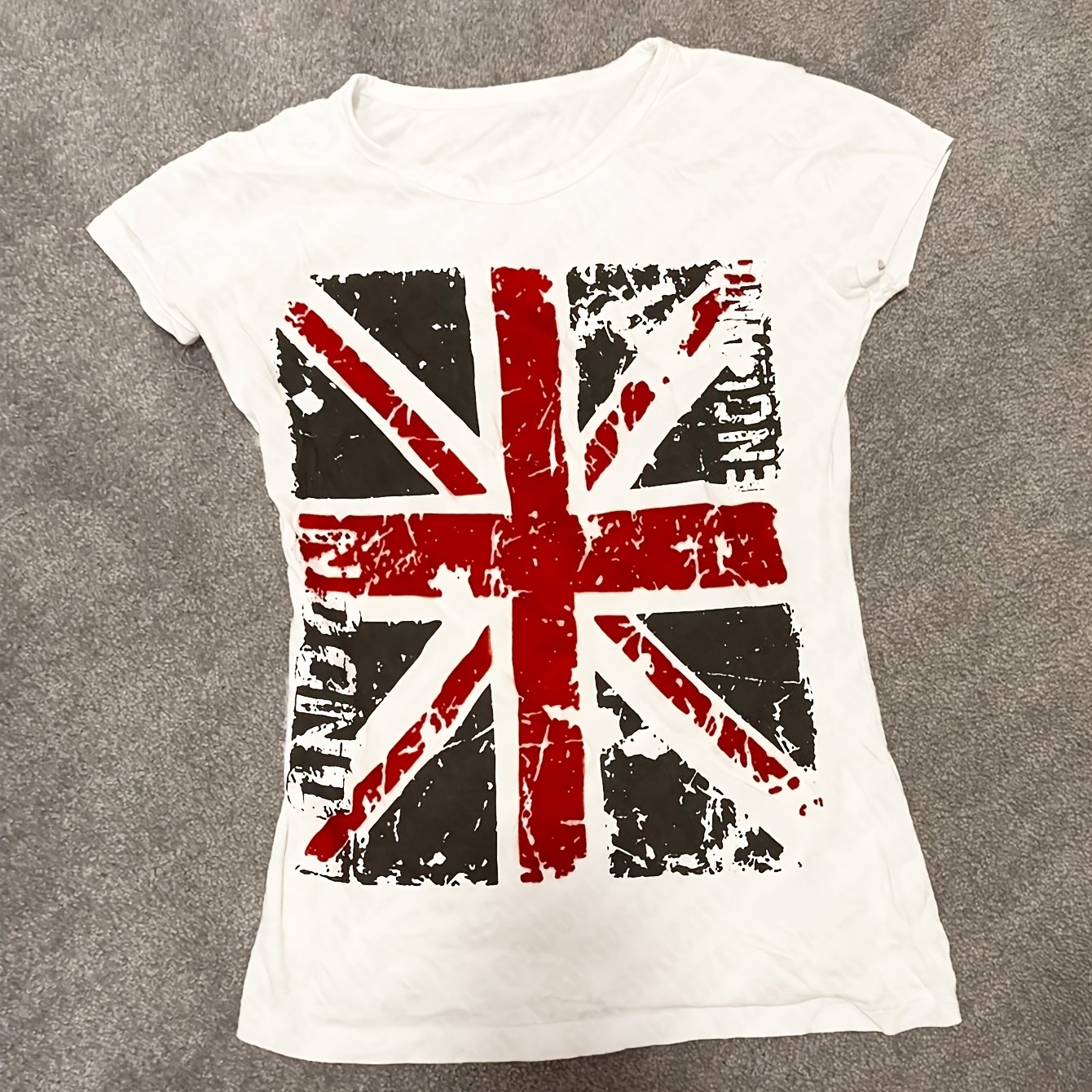 Image of Y2k Fashion Top Gothic Style Women's Vintage Slim-fit Spring Streetwear T-shirt - Harajuku Style, Slim Fit, Japanese Street Style Women's Short Sleeve T-shirt Waist-cinching Casual Summer Charm