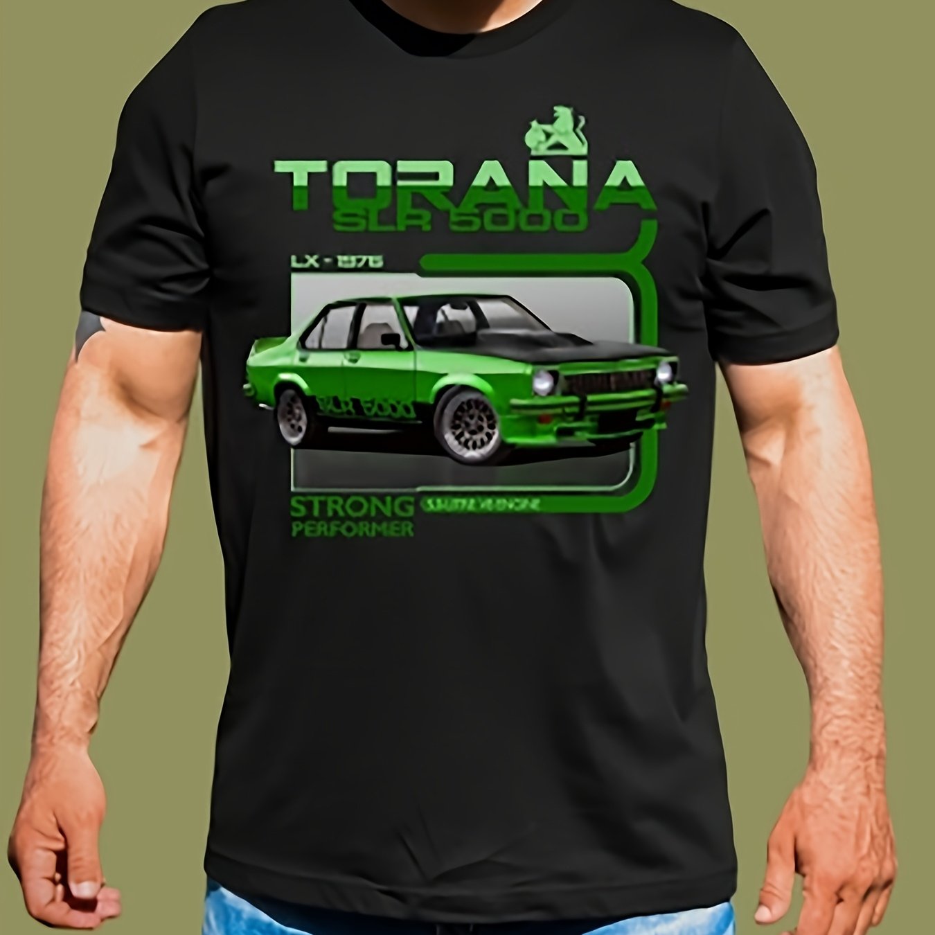 TEMU A 's Casual T-shirt For Featuring Design. It's Made From High- Fabric Comfortable And Long-lasting. This Is Pe-unisex Holiday Gift Casual Outing