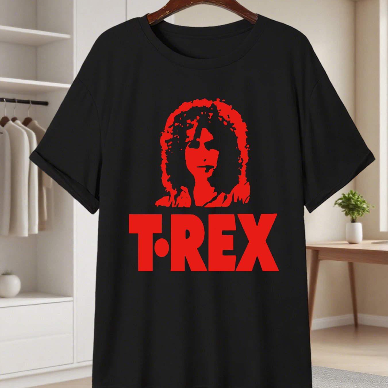 TEMU Plus Size Men's Print Short-sleeve T-shirt, Unique Pattern Top, Comfortable Casual Short-sleeved T-shirt For Summer, Plus Size