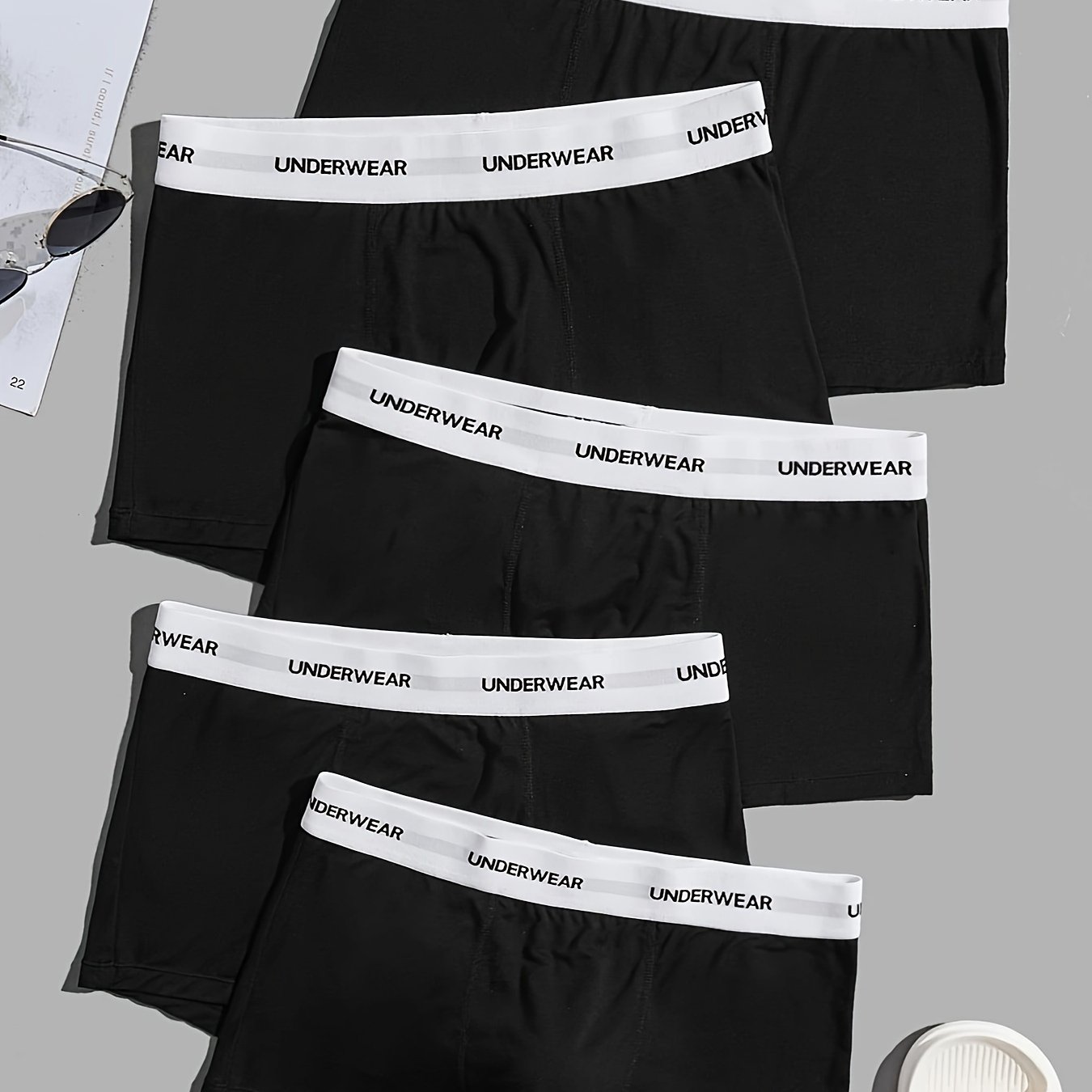Image of 's Underwear Men's Sports, Comfortable, Casual, Breathable Boxer Briefs