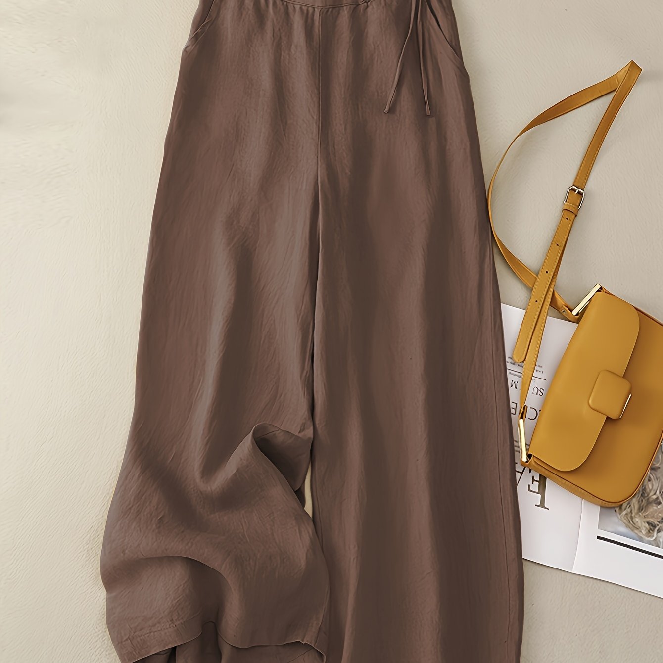 TEMU Women's Casual Fashion Vintage Trousers