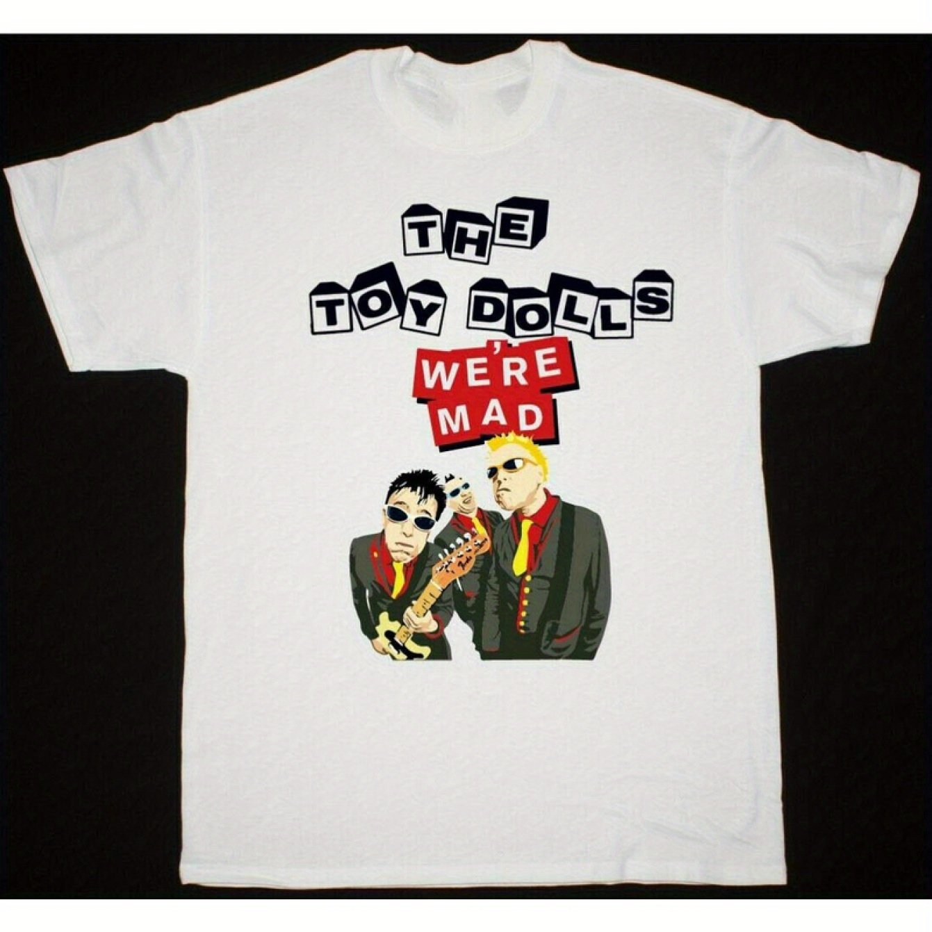 TEMU The Toy Dolls Punk Rock Album White Men S-234xl T-shirt D298