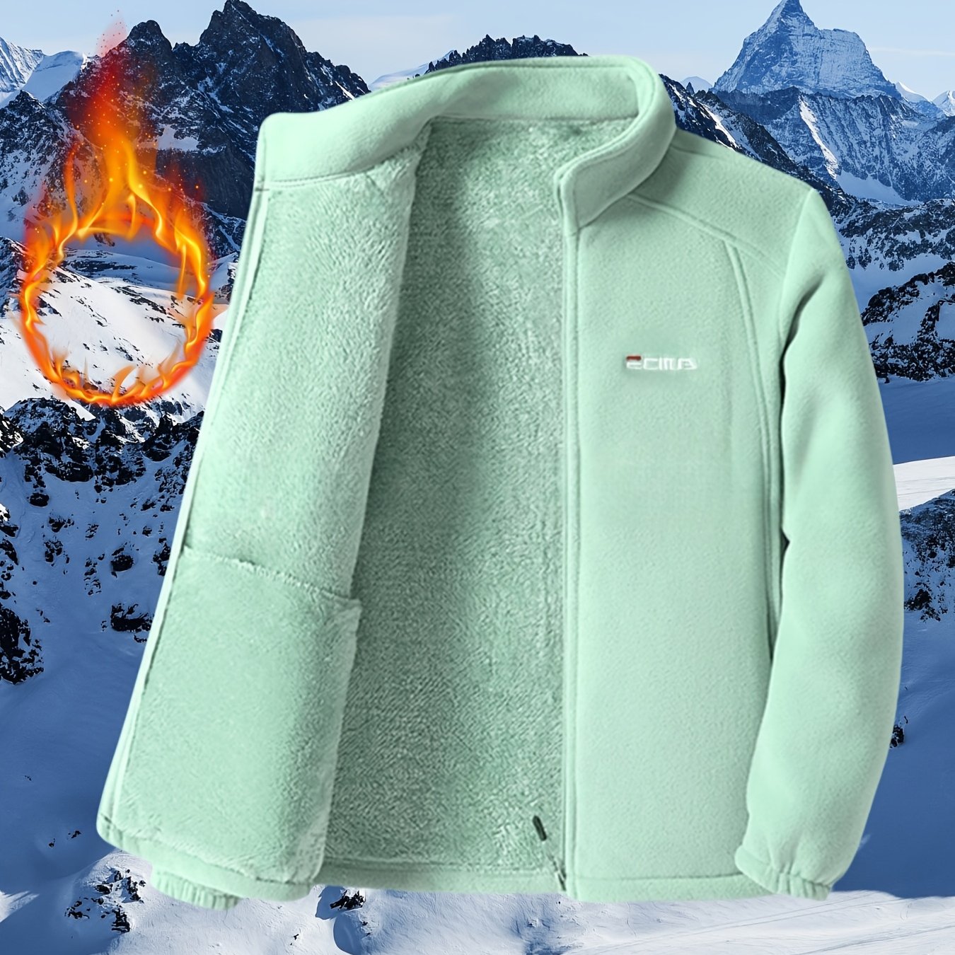 E-shop Neuer Bestseller Weihnachts-Dopamin-Farbblock – Gefütterte, verstärkte Damen-Sportjacke, Herbst/Winter Outdoor-Warm-Jacke mit Reißverschluss,