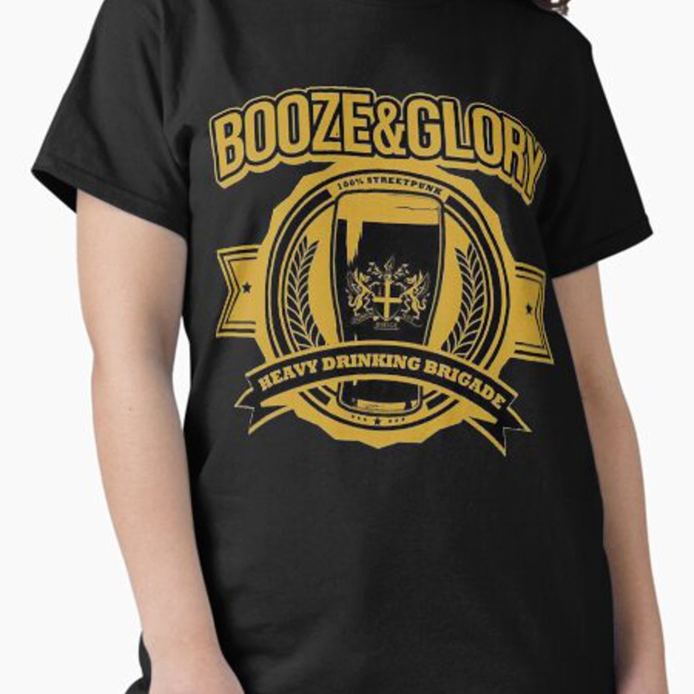Booze Glory Band Punk For Fans T-shirt Tee