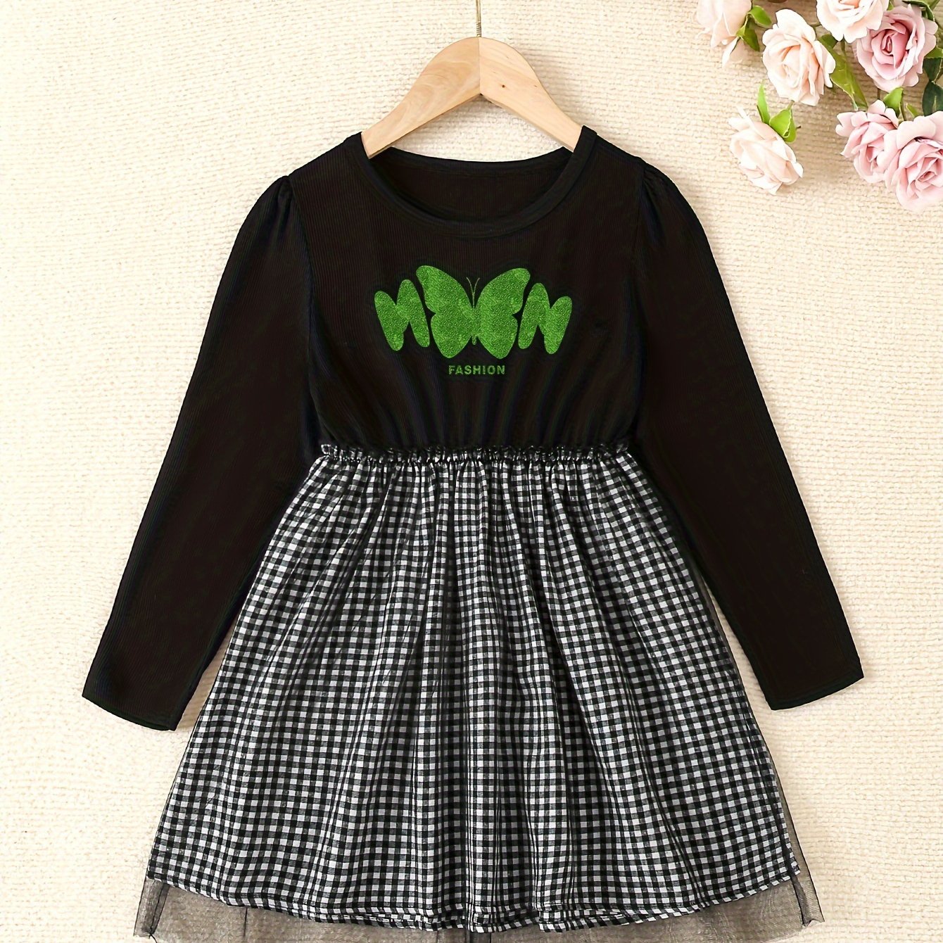 Ballet Dress Tutu Skirt Black And White Plaid Dress Girls Buy