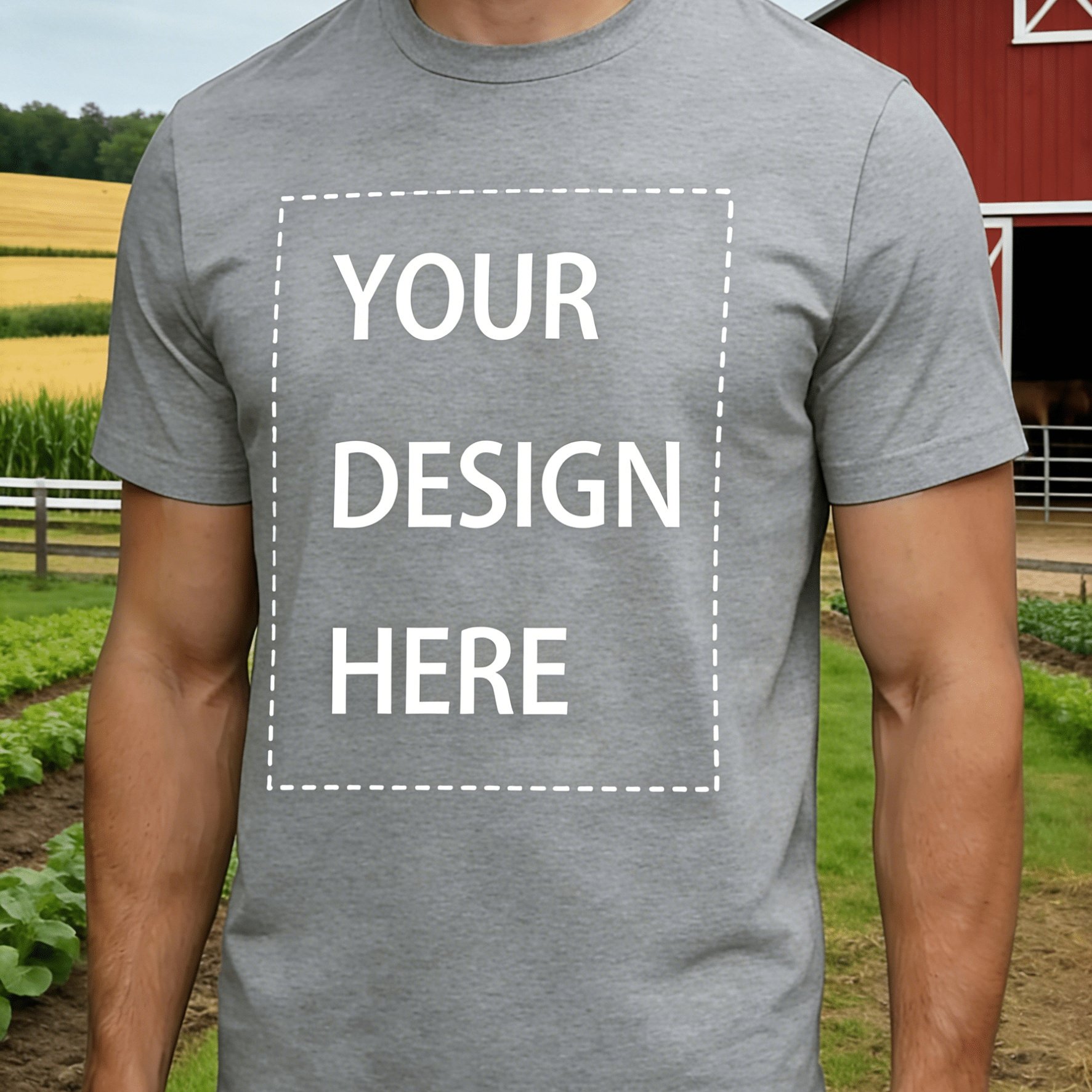 TEMU Men' & Women' Custom Photo/text T-shirt - Personalized Photo Suitable For Casual Wear, Holidays, Gifts - Add Your Own Picture Or Logo/text -