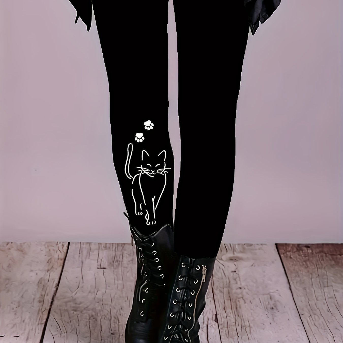 Cat Animal Casual Leggings