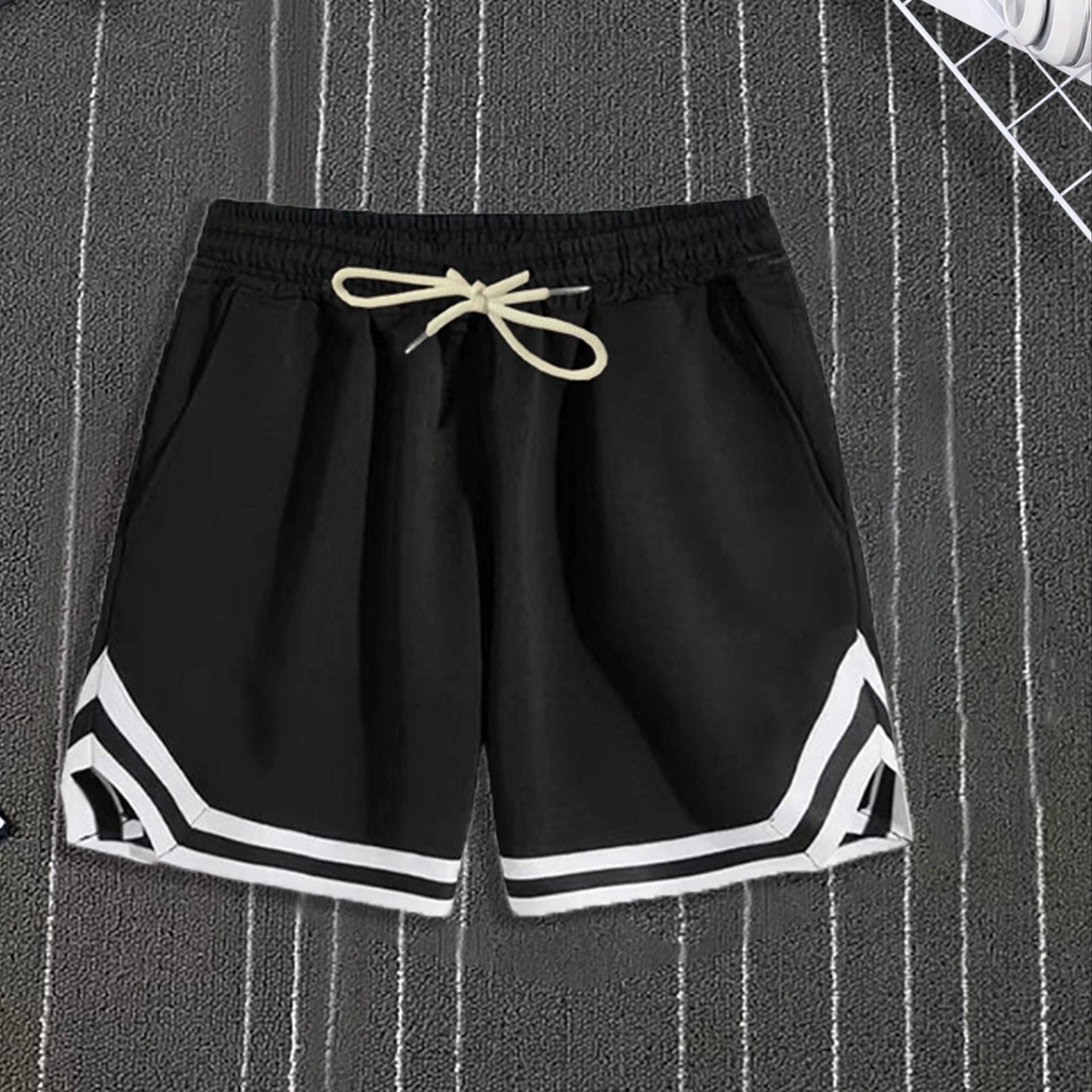 TEMU Trendy Men's Basketball Shorts