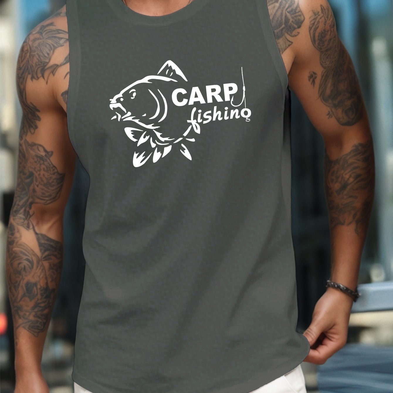 TEMU Carp Fishing Standard Size Men's Vest