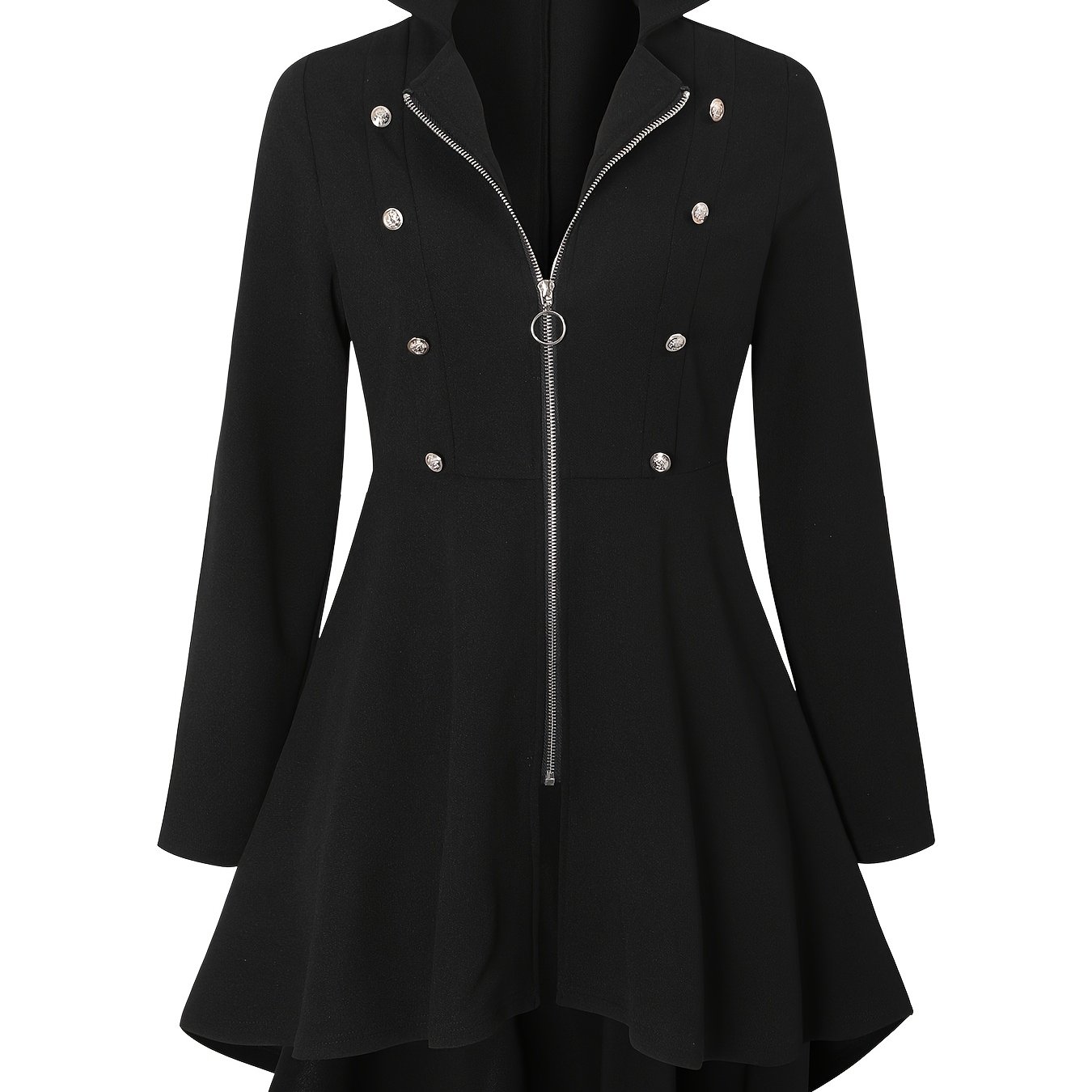 Women' -up Long Sleeve Lapel Jacket
