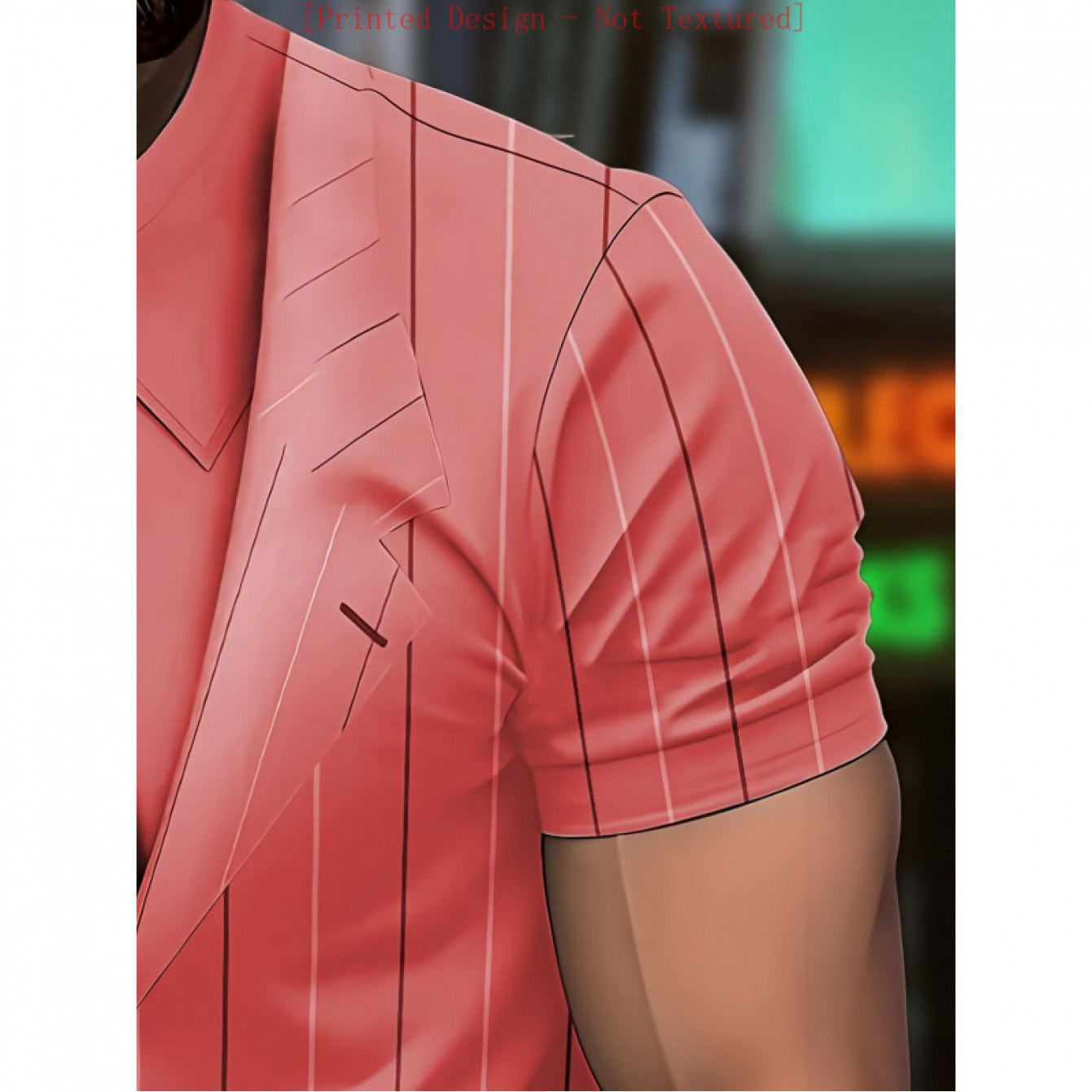 TEMU Men's Creative Printed T-shirt - Casual Crew Neck, Short Sleeve, Polyester, Machine Washable. Printed Pattern, Visual Plaid Vest And Tie Style,