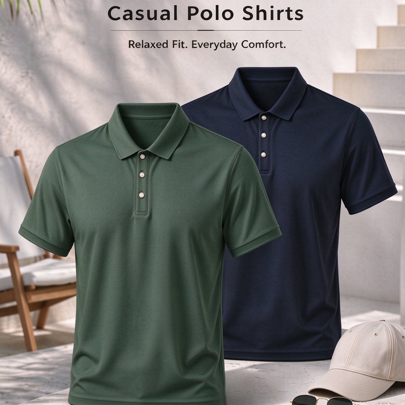 TEMU Men's 2pcs Set Lapel Short-sleeve Shirt, Made Of -friendly, Soft, And Slightly Stretchy Fabric With Excellent For A Refreshing And Comfortable