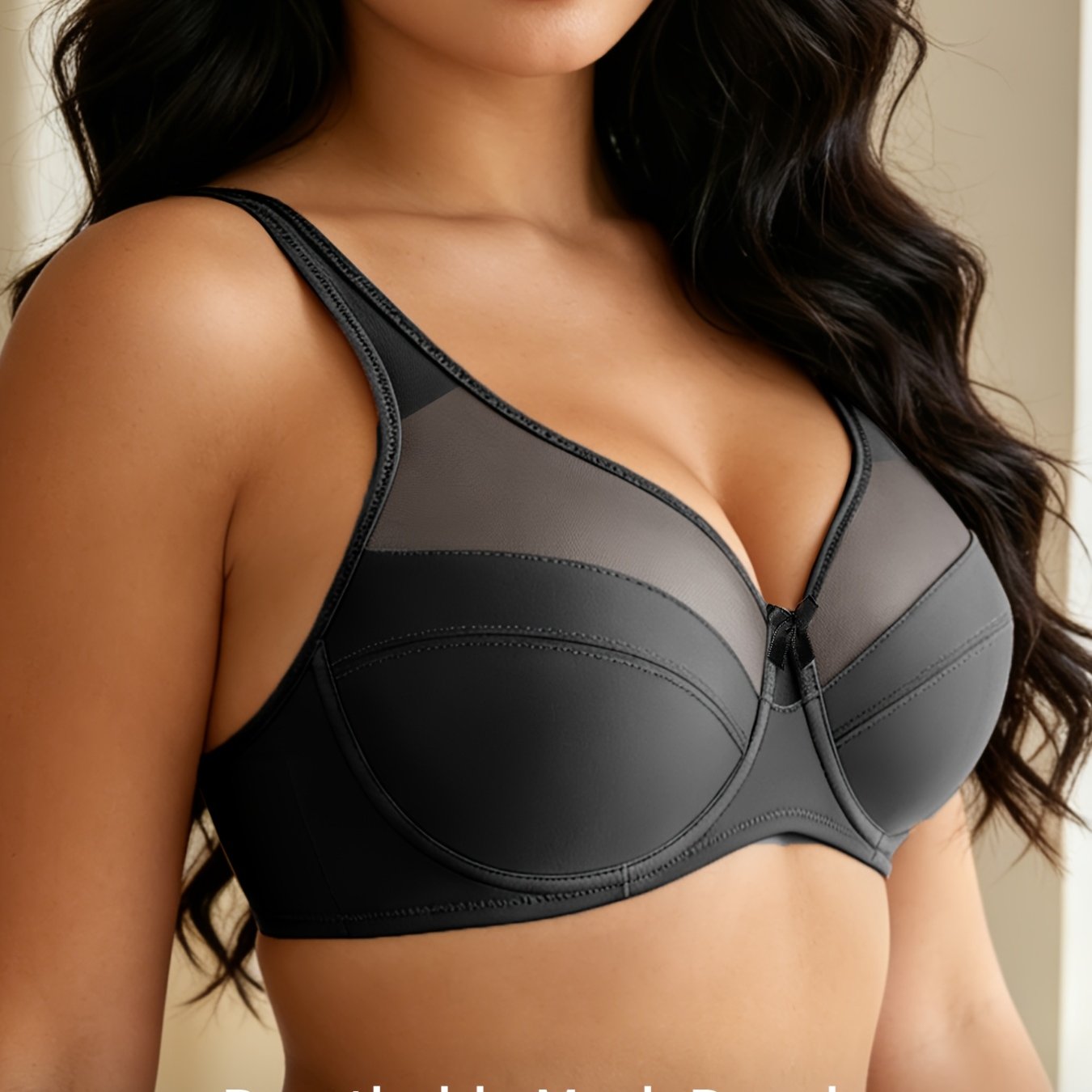Women's Elegant Minimizer Bra Support and Lift