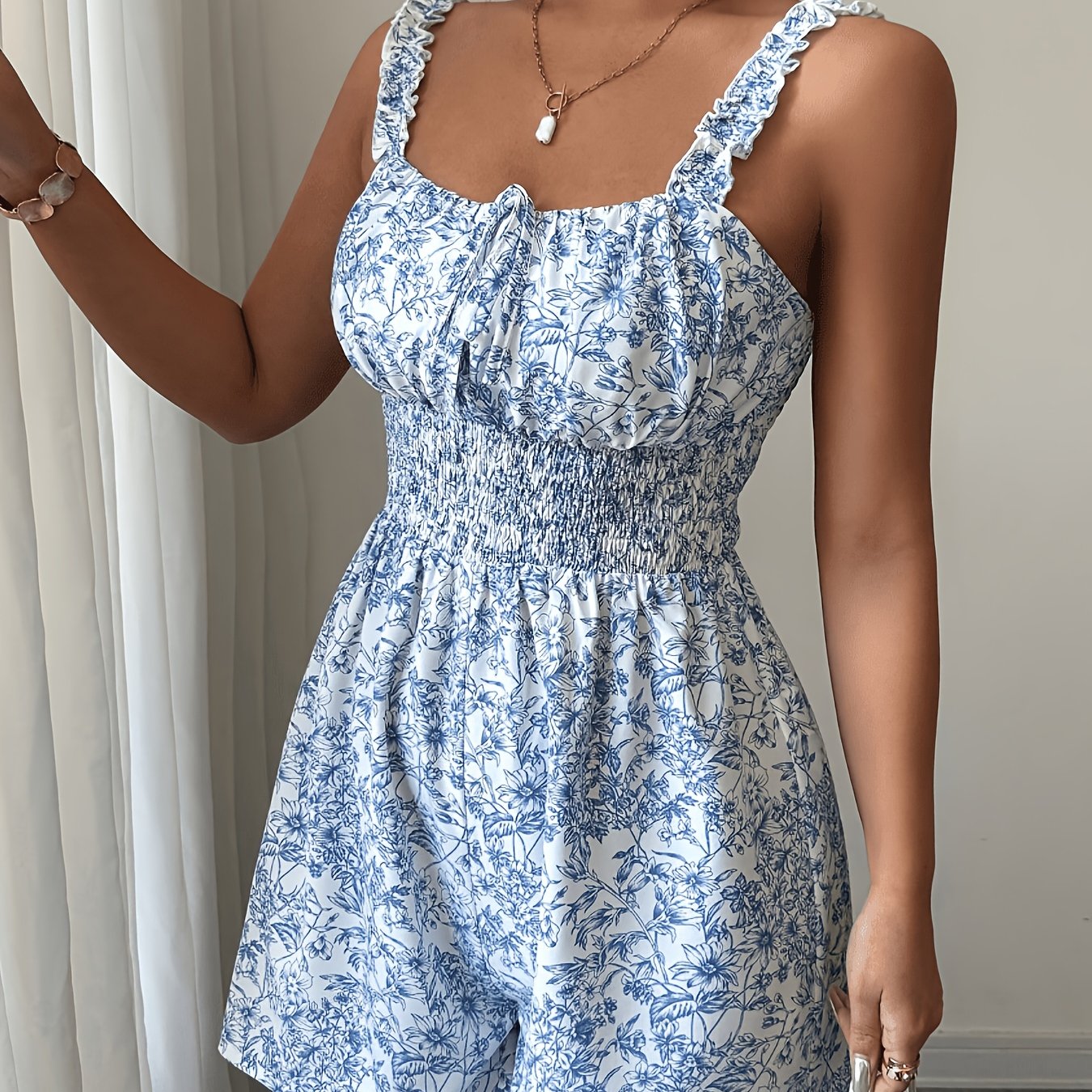 Women's Printed Jumpsuit