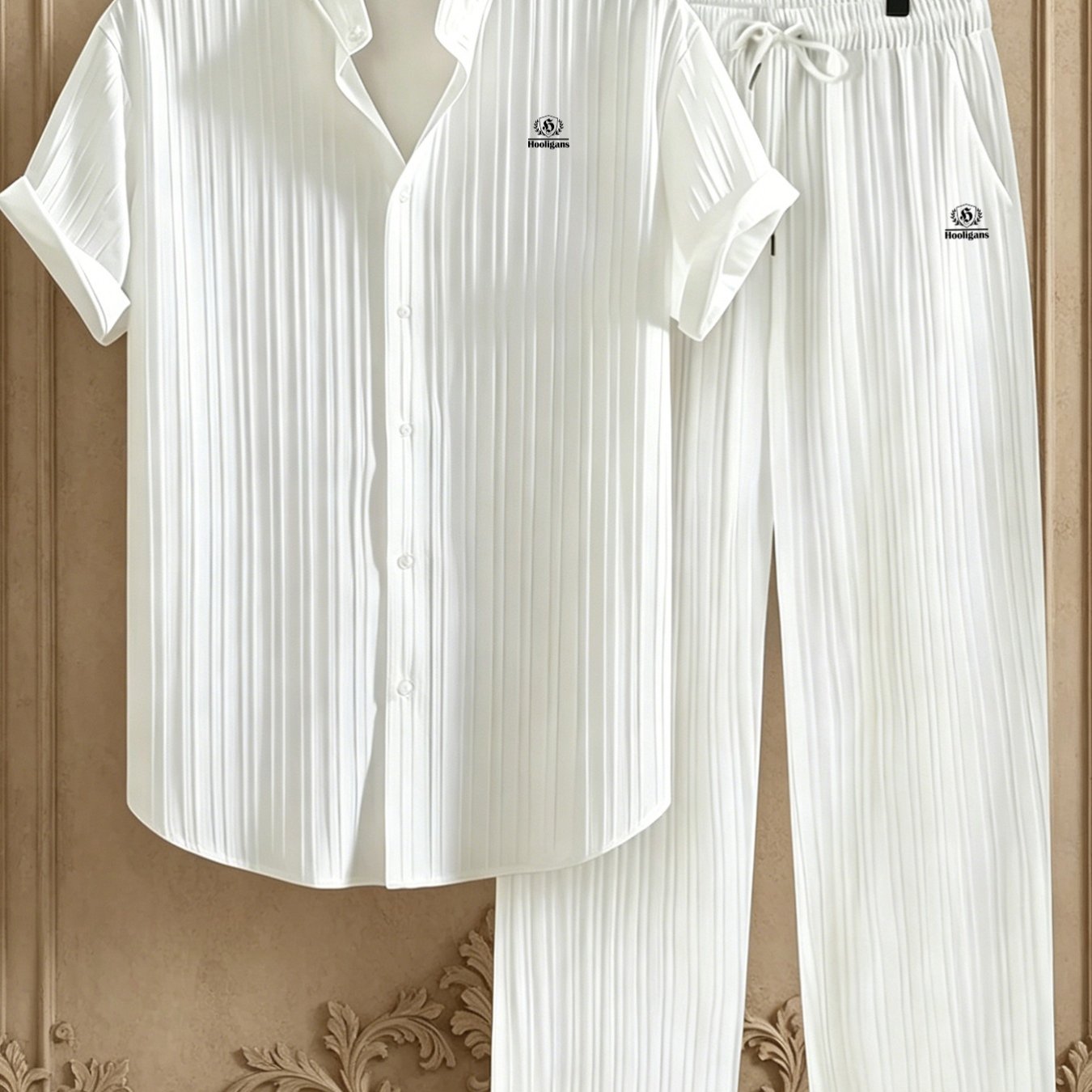 TEMU New Summer Men's Printed Set, Blending Y2k Vintage Style With Anime-inspired Meme Fun. Loose-fit Slimming And Flattering On All Body Types.