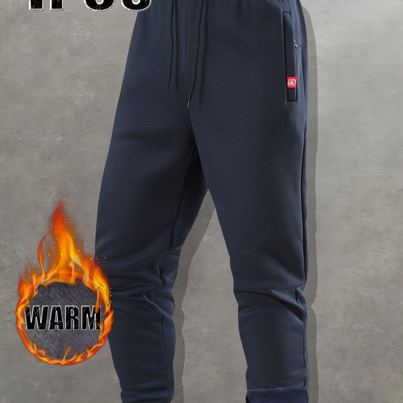 TEMU 4 Colors, Men's And Women's Couple Long Pants With Fleece Lining For Autumn And Winter, With Pockets, Comfortable Fabric, Suitable For Daily