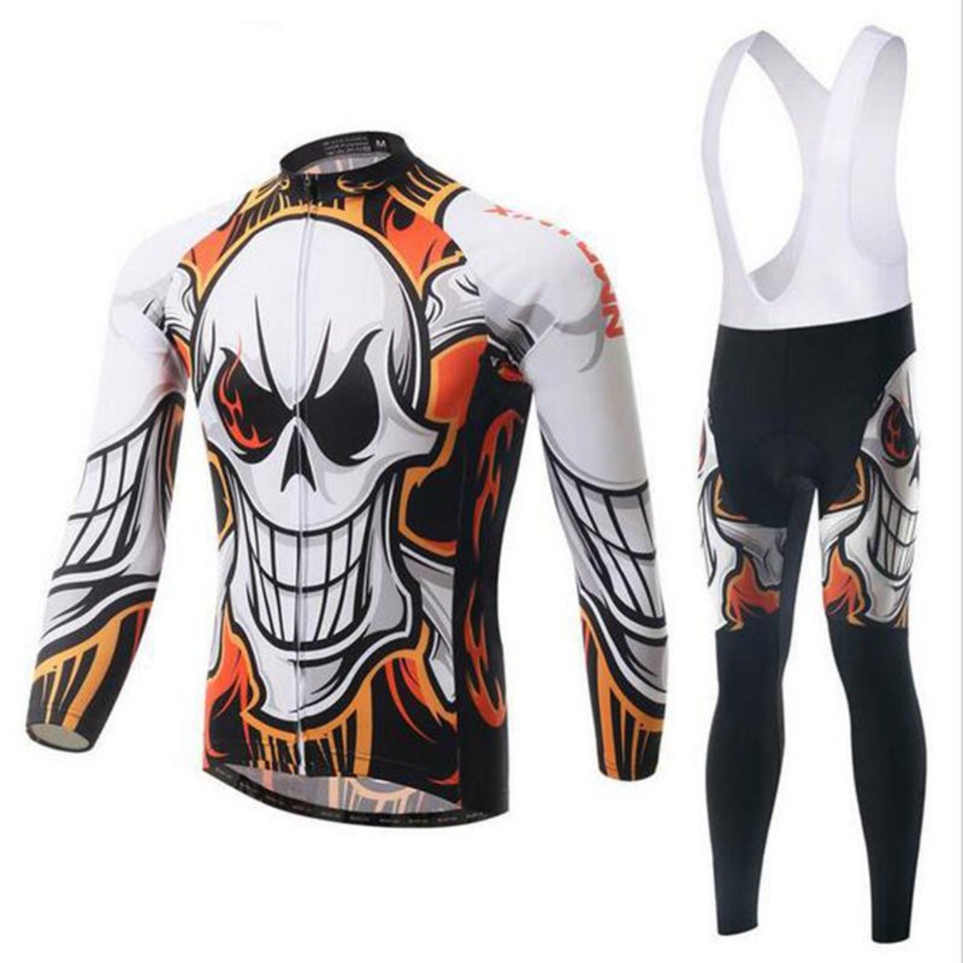 Image of Men's New Cycling Jersey Set Long Sleeve Mountain Bike