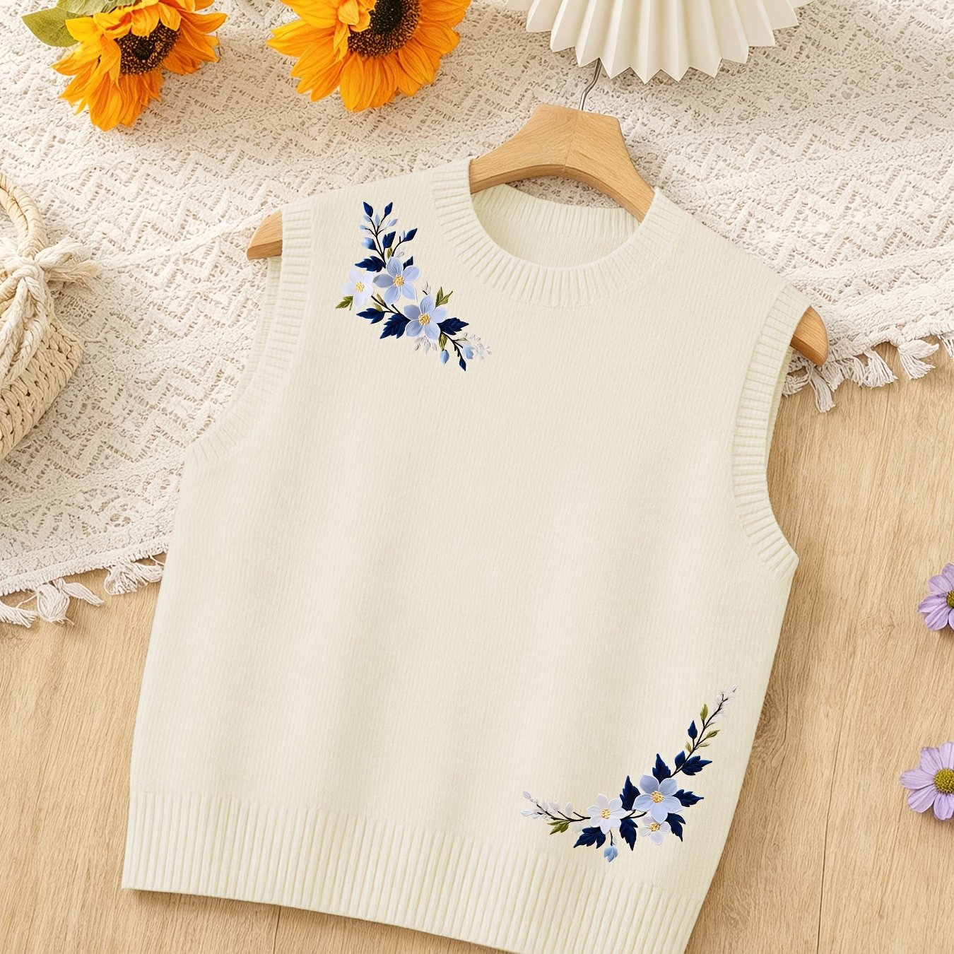 TEMU This Women's Casual Vest Is Suitable For , Worn Alone Or Layered, Features Attractive Prints, Has A Slightly Stretchy Sleeveless Design, And Is