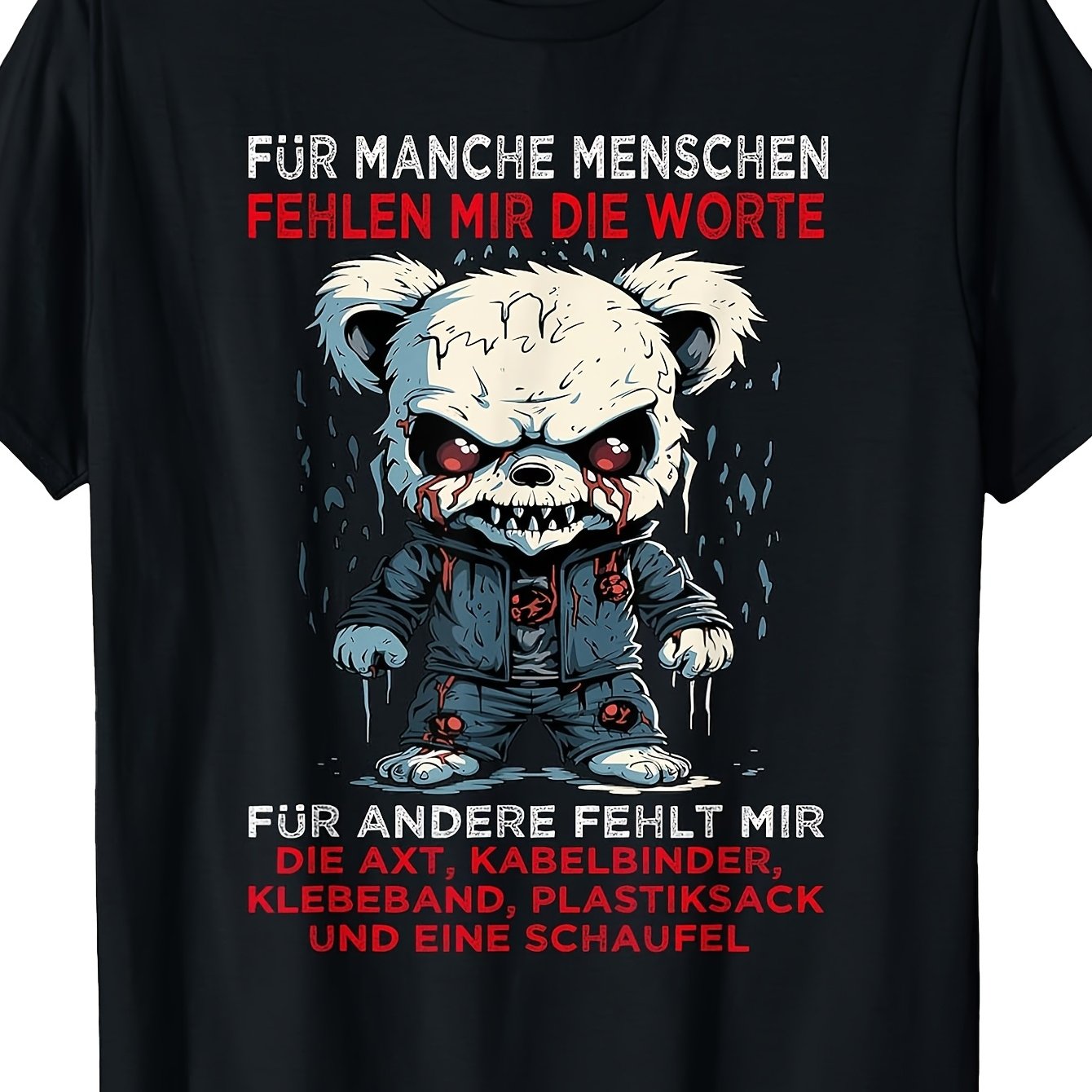 Image of Funny Sayings T-shirt For With Words Men's T-shirt Comfortable Perfect For Home|gifting|work|outdoor (mother's Day|valentine's Day|birthdays) Small-3xl Unisex