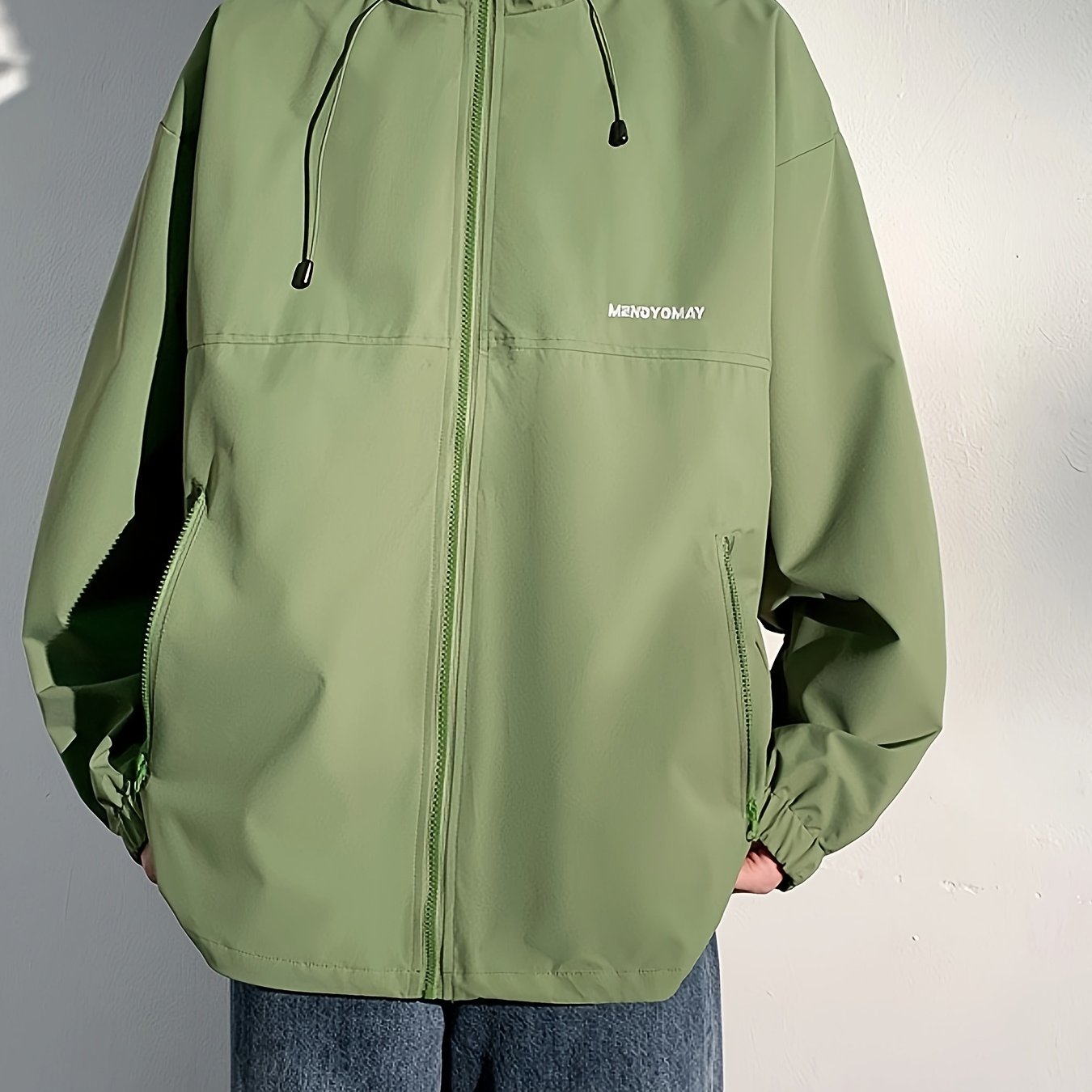 TEMU Mountain Windbreaker Jacket Men's Ladies Autumn Ladies Outdoor Jacket Outdoor Jacket Outdoor Golf Fishing Jacket