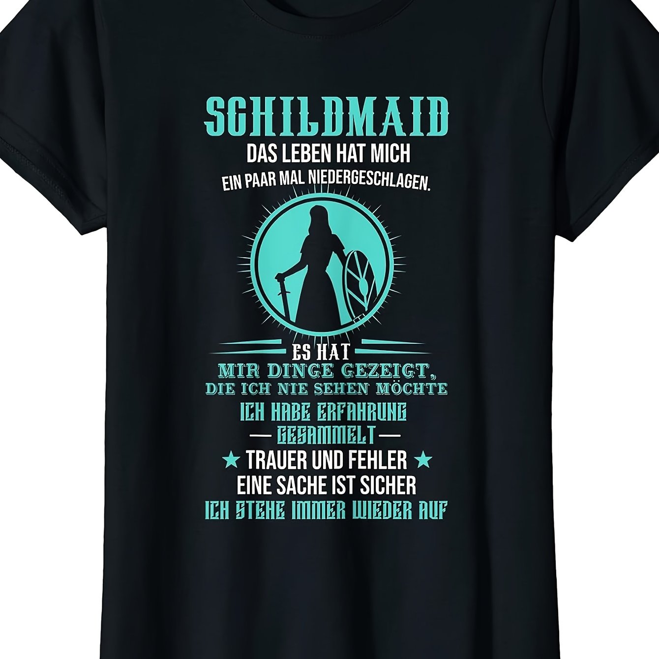 Women's Shieldmaiden Valkyrie Viking T-shirt T-shirt Stylish Perfect For Home|outdoor|work|gifting (mother's Day|valentine's Day|birthdays) Size 3-xl Unisex