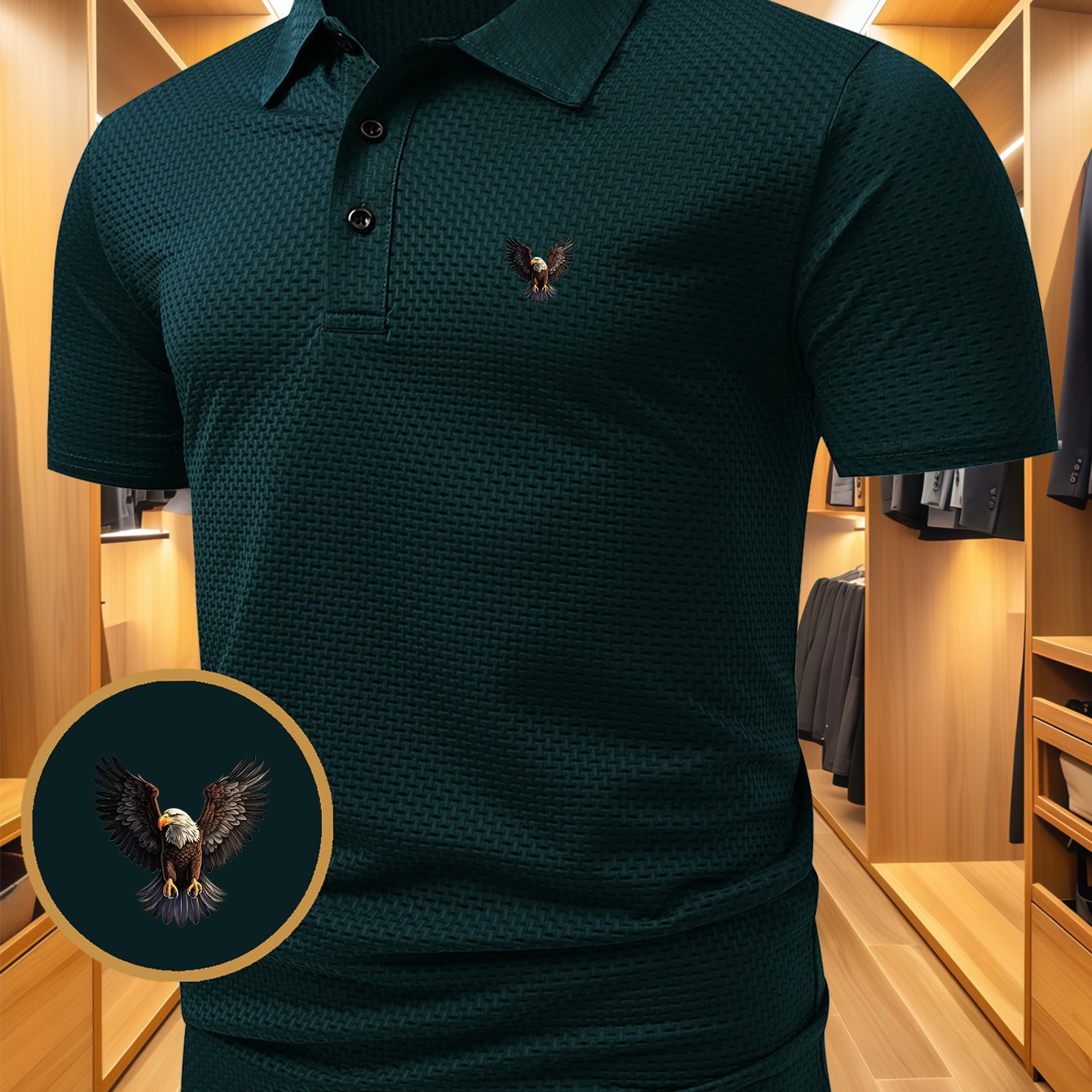 TEMU G562 - Men's New Printed Shirt, Classic Solid Color Short Sleeve Top, Street Fashion, Simple And Elegant, Stylish And Trendy, Suitable For Home