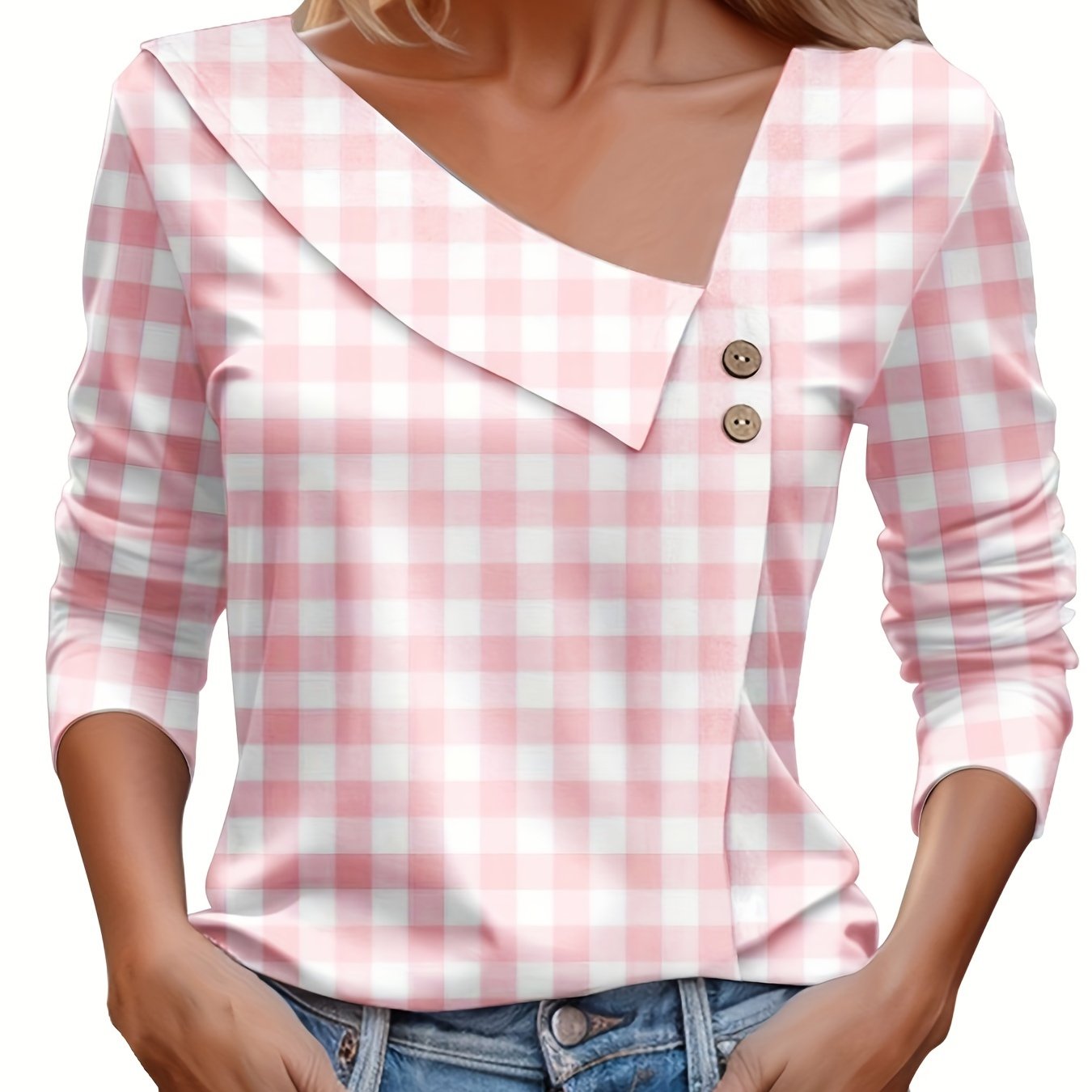 Autumn Trendy Women's Long-sleeve Printed Elegant Commuter T-shirt Top