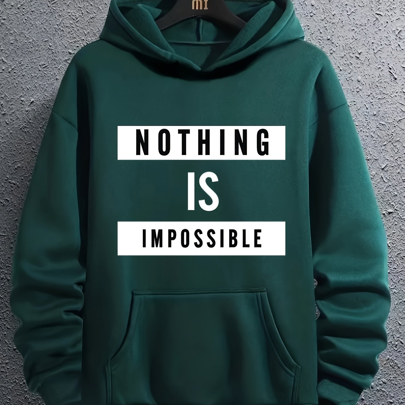 Fancy ''nothing Is Impossible'' Slogan Print Boys Casual - Temu