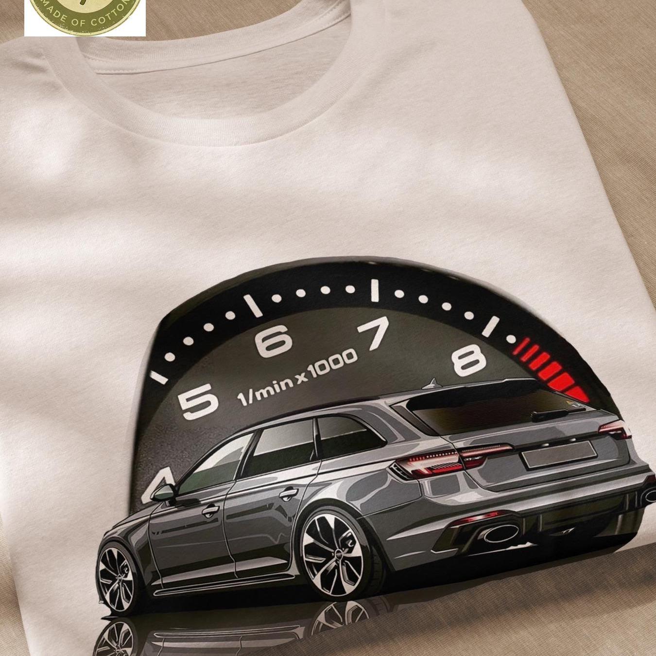 Image of Men's T-shirt Car Tachometer Graphic Print T Shirt Unisex Casual Cotton Breathable Soft Streetwear Summer Casual Attire Outdoor Machine Attire Sided Fit Comfortable Concert Single