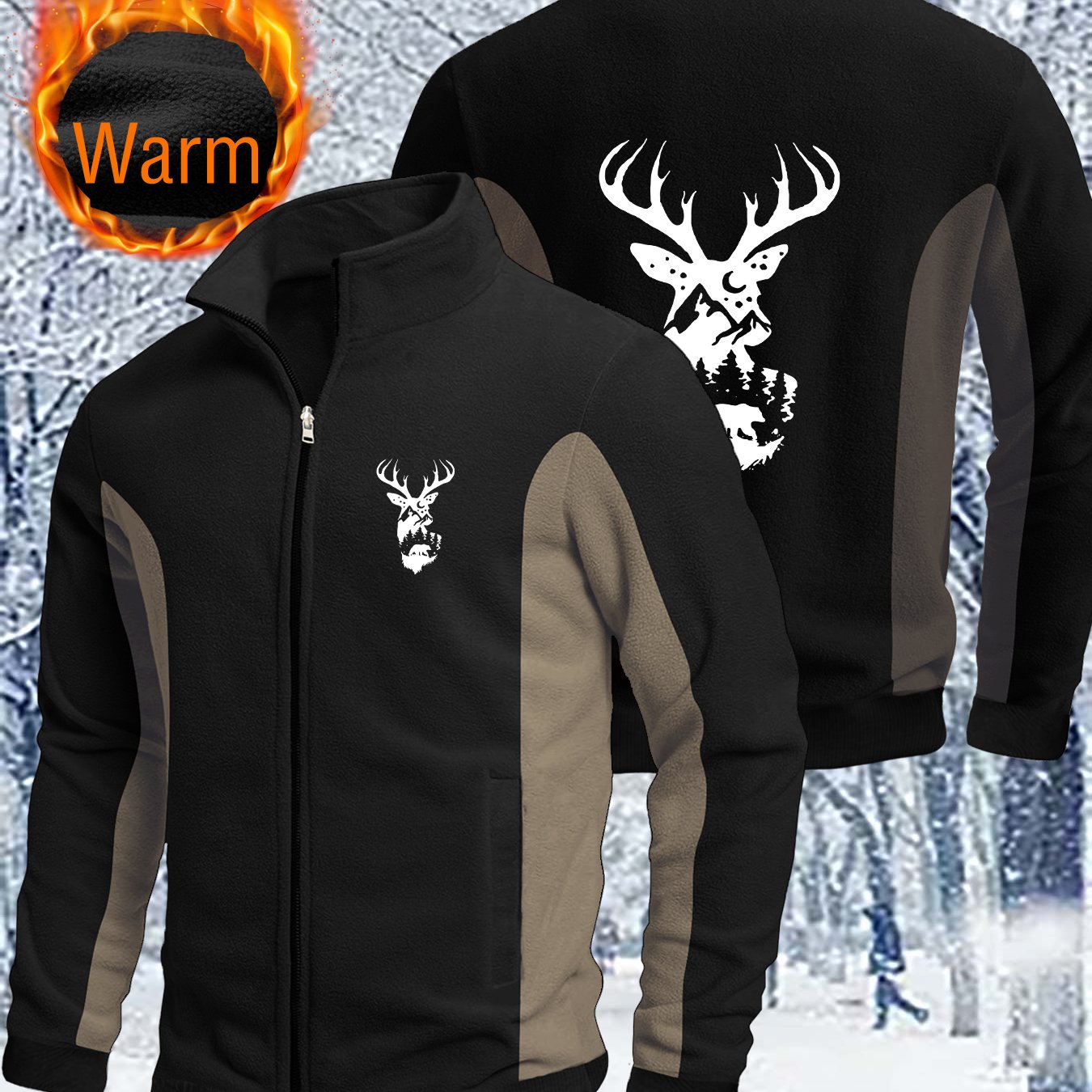 TEMU Veste Homme | Homme | Sweat à Capuche Homme | Vêtements d'Hiver Homme | Chemises Homme | de Golf à Col , Haut Doublé et Épaissi, Vêtements