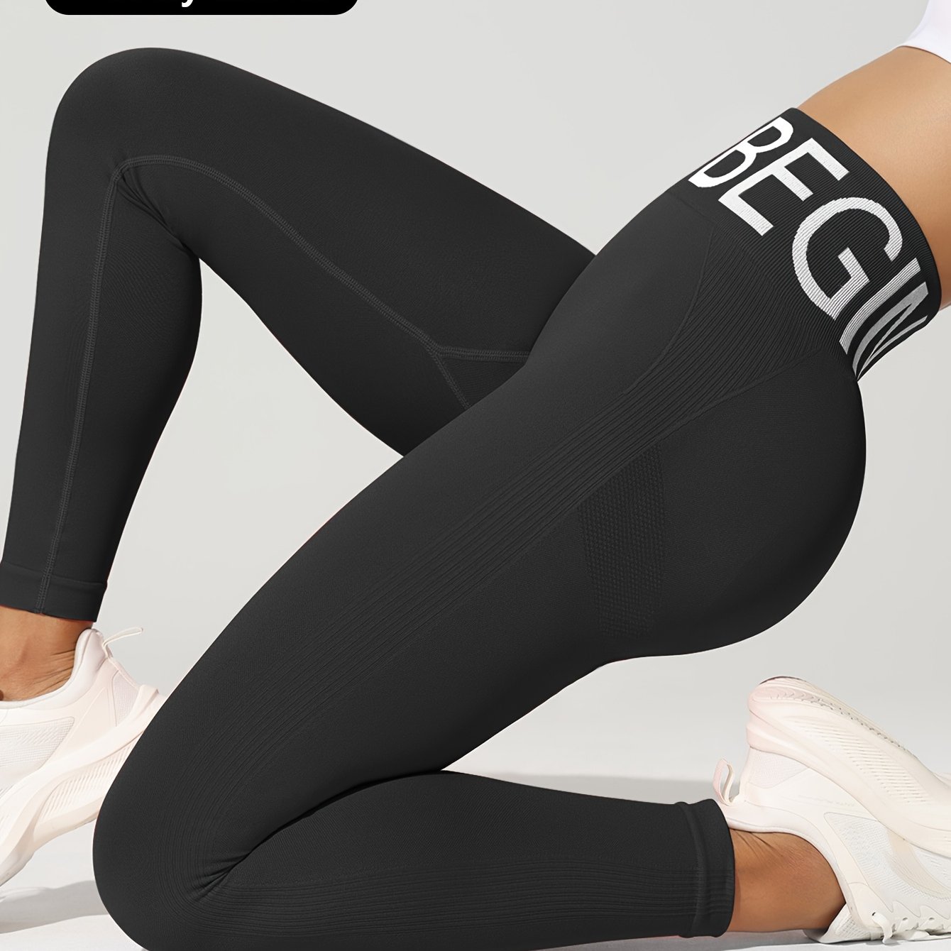 E-shop Bequeme Yoga-Leggings mit Hoher Taille - Damen Stretch-Atmungsaktive Hosen für Outdoor-Aktivitäten Fitness
