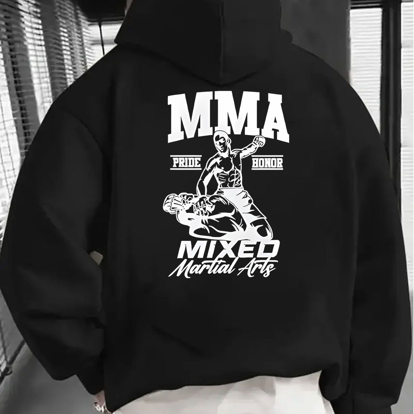 TEMU Men's Hooded Sweatshirt, A Must-have For Trendy Autumn And Winter Streetwear. This Casual, Versatile, And Comfortable Hooded Sweatshirt Is