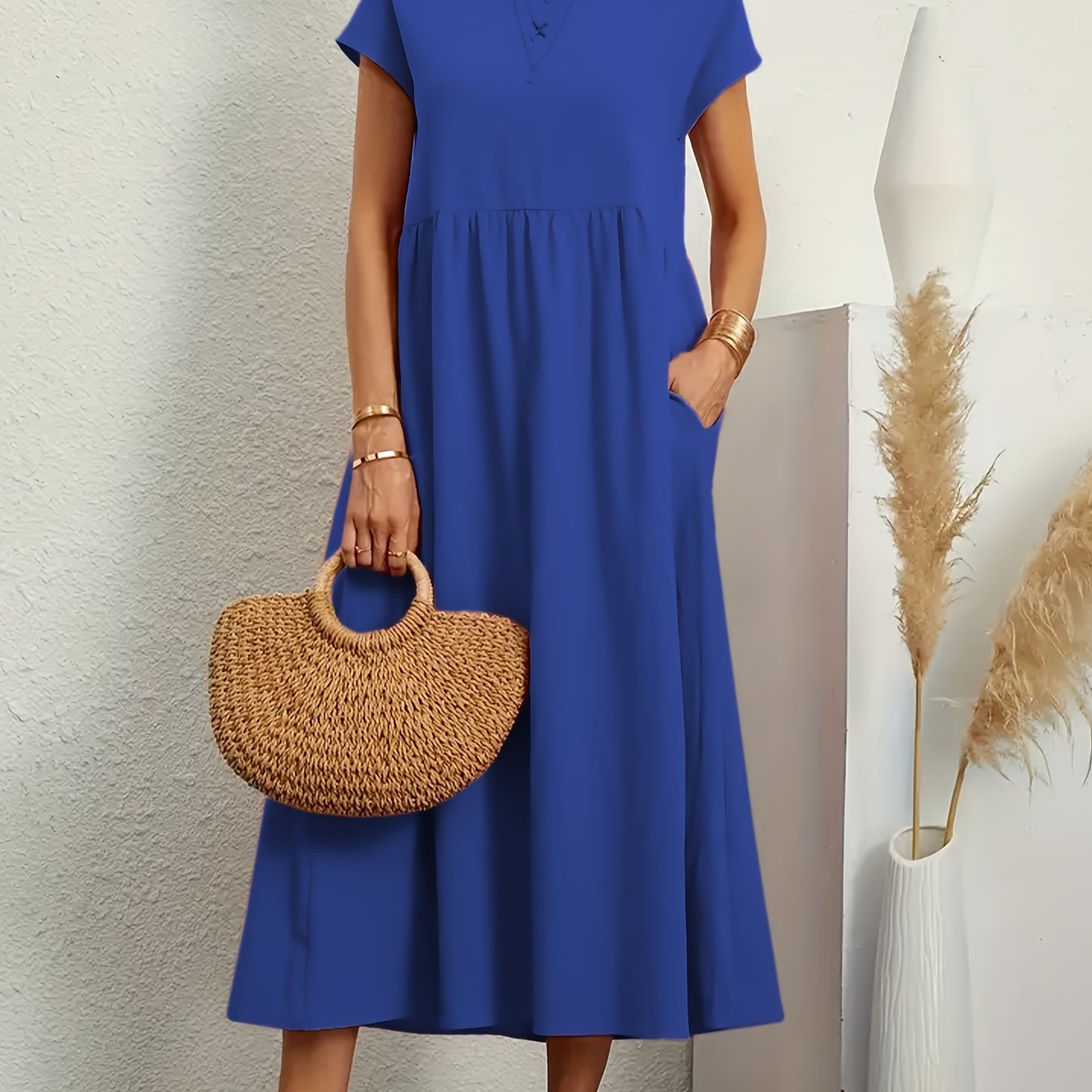 Vestito Donna Curvy Elegante Abiti Lunghi Eleganti Donna Moda