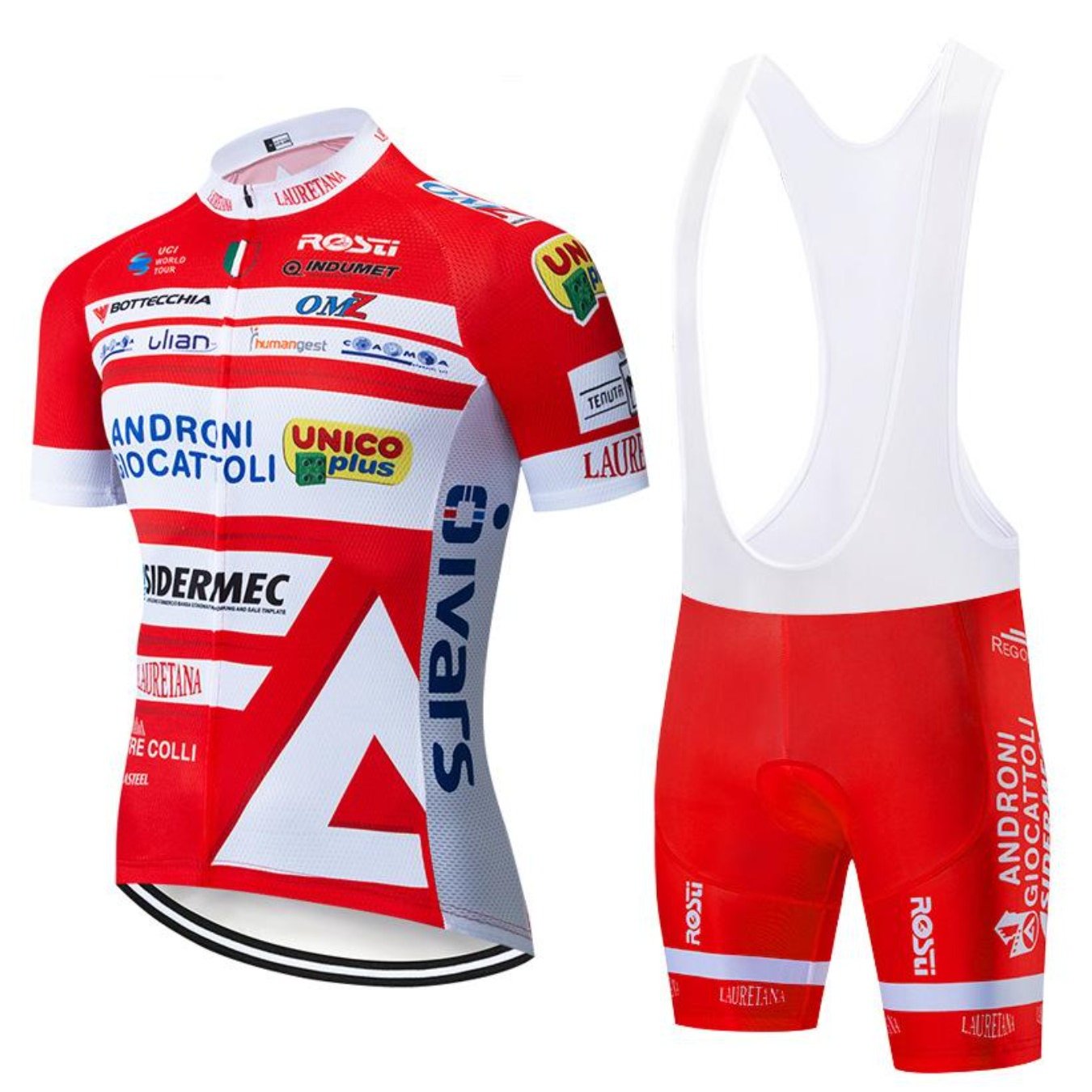 Image of Men Cycling Jersey And Bib Shorts Set Mtb Gel Padded Clothing-fnm