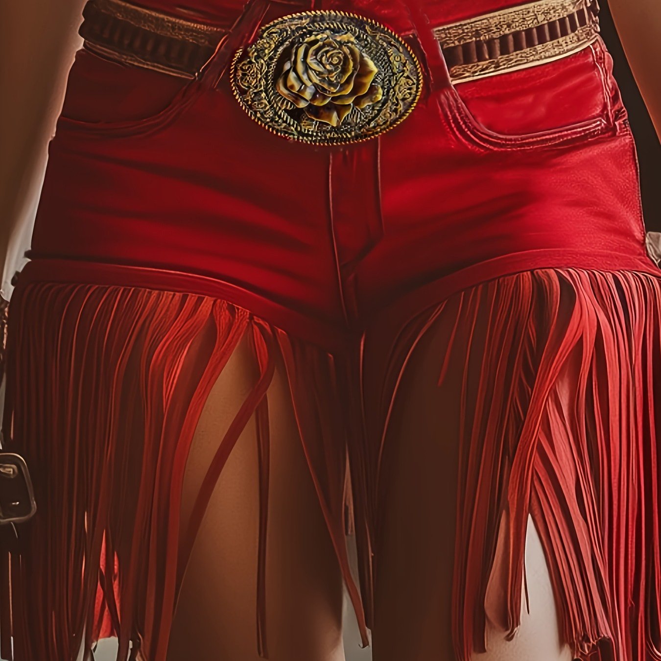 Sexy Tight Fringe-trimmed Straight Leg Elastic Shorts For Women, Casual Nightclub Party And Dinner Wear, European And American Fashionable -hugging Fringe Straight Leg Trendy Shorts