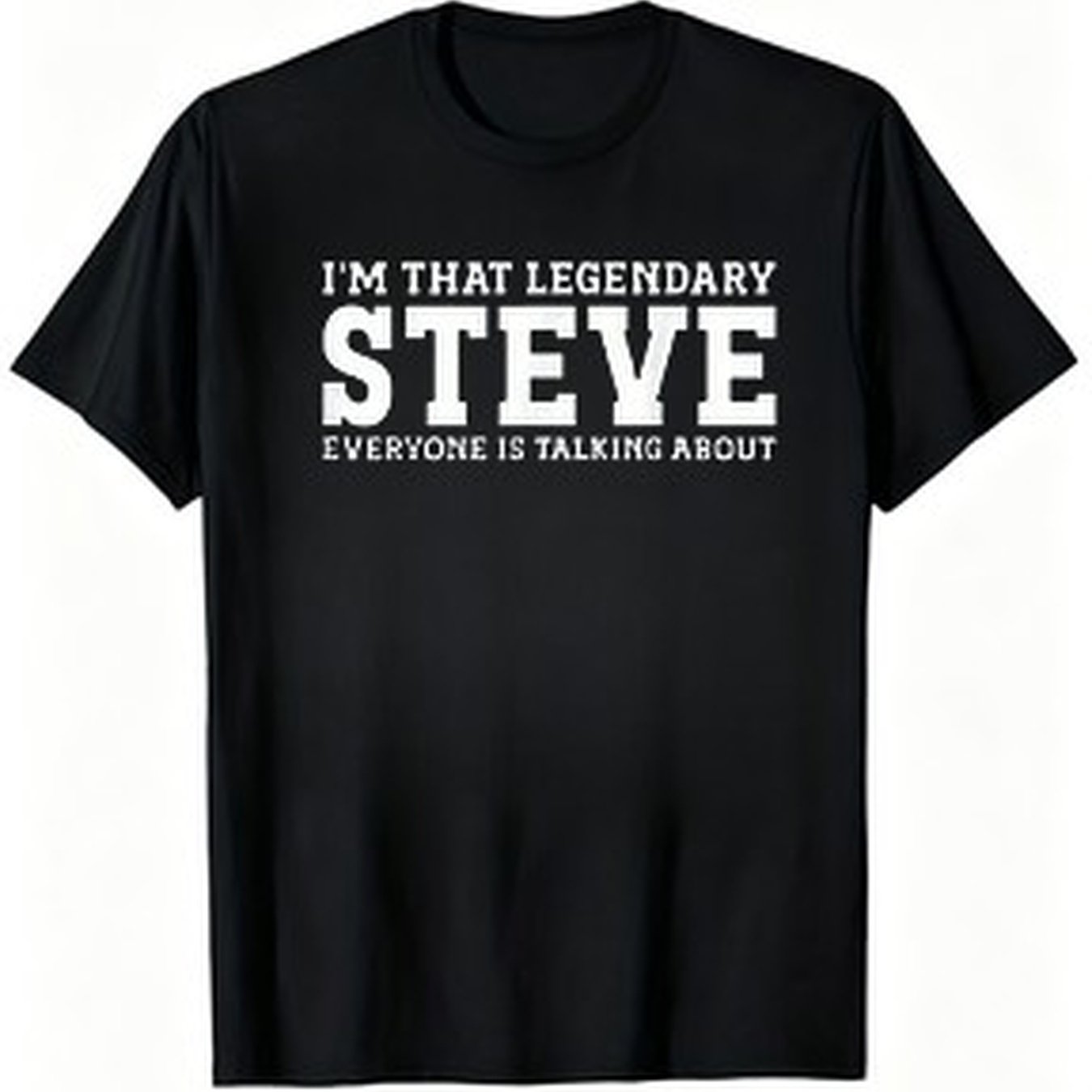 TEMU 1pc Men's & Unisex Retro "i'm That " Graphic T-shirt - Print, Fade-resistant Crew Neck Short Sleeve Tee, Regular Fit Casual Casual Attire