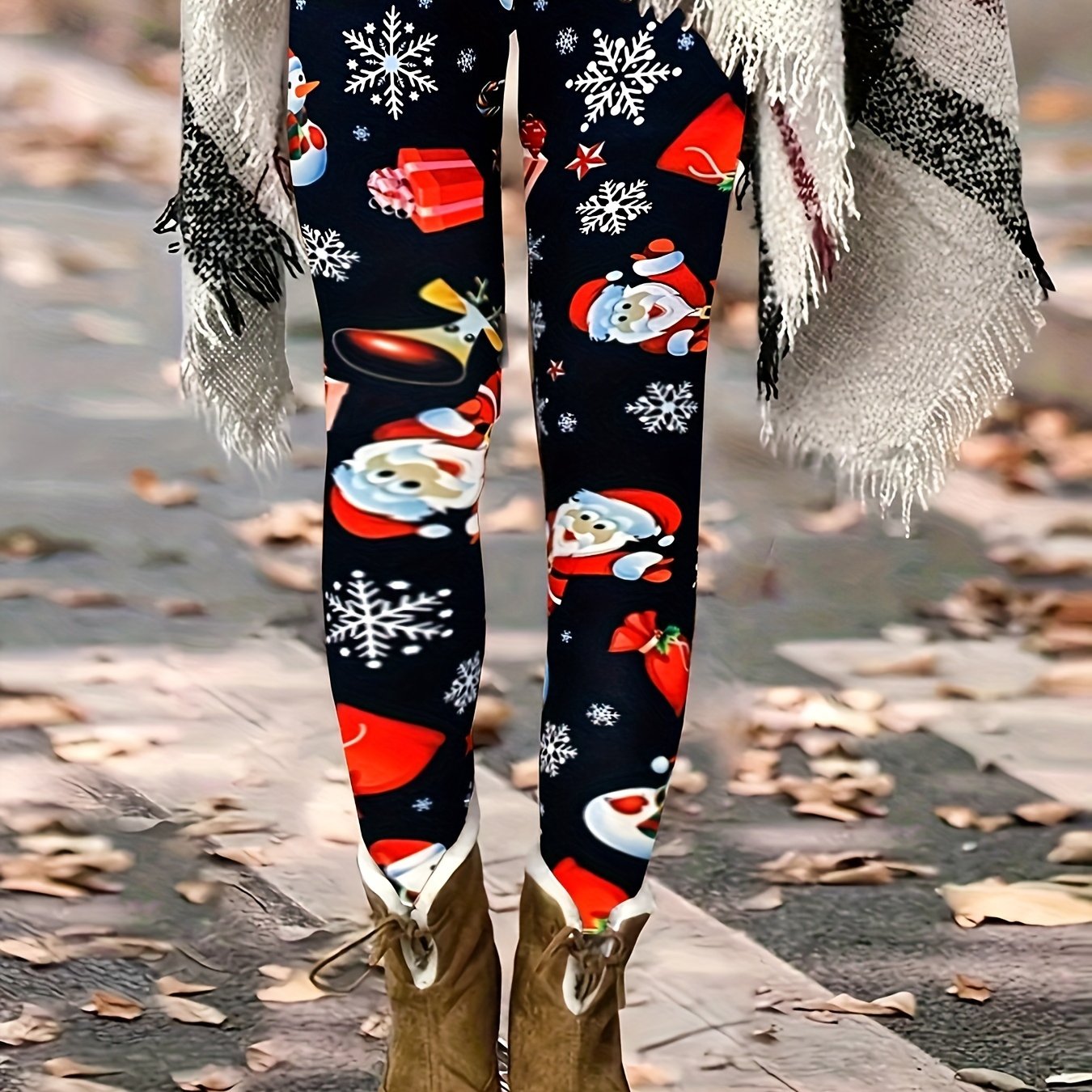 Mickey mouse hot sale christmas leggings